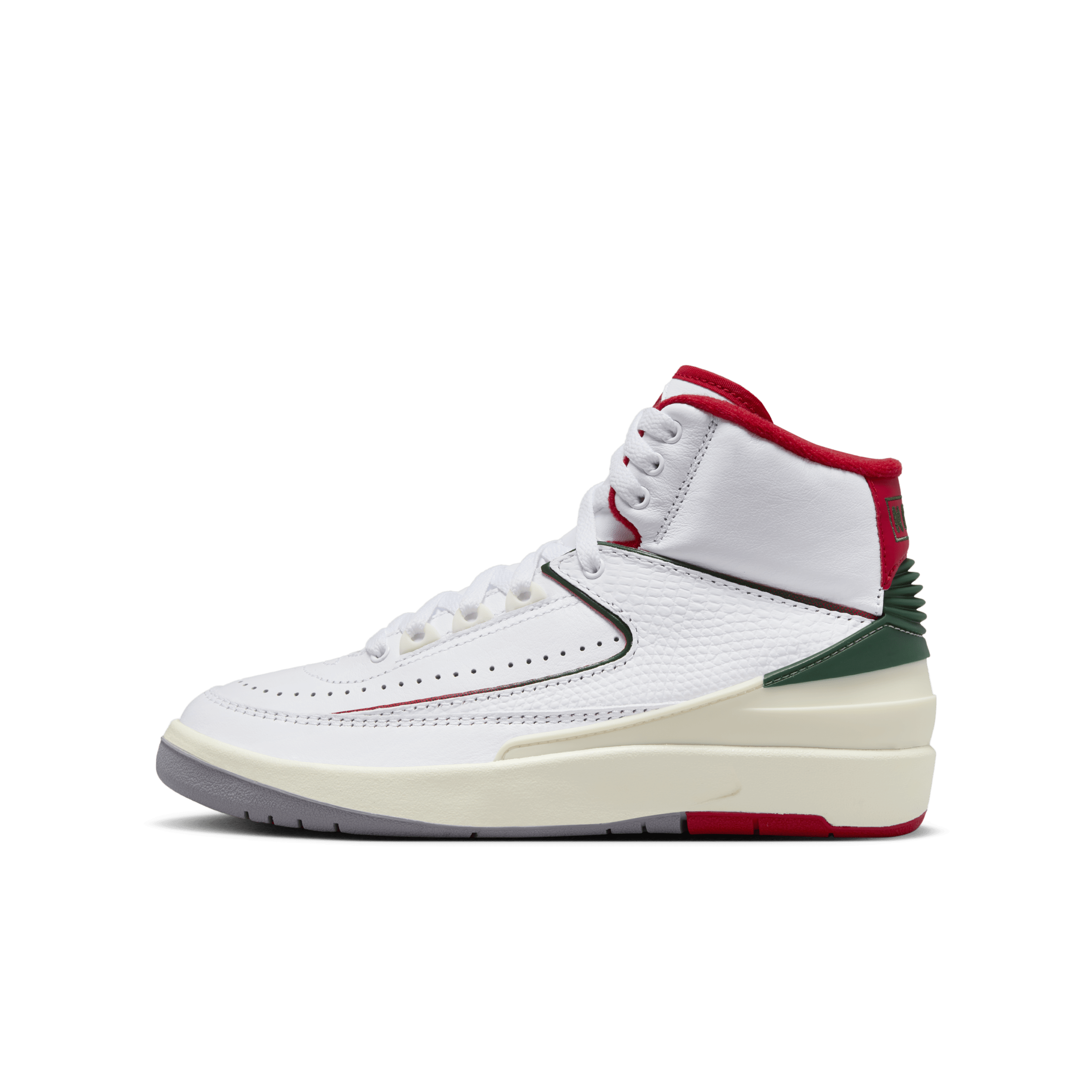 Air Jordan 2 Retro-sko til større børn - hvid