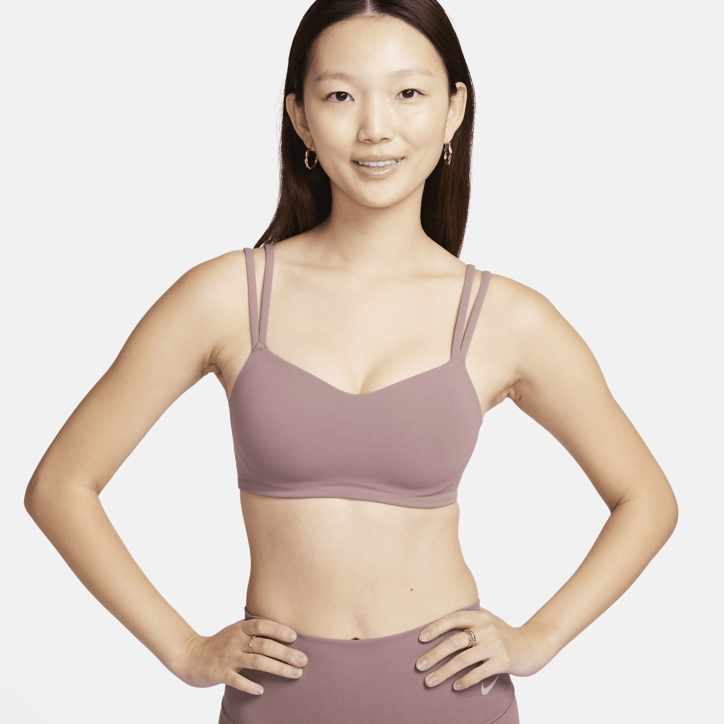 【ナイキ(NIKE)公式ストア】ナイキ ゼンビー ストラッピー ウィメンズ ライトサポート パッディド スポーツブラ DO6609-208 パープル 【ナイキ(NIKE)公式ストア】ナイキ ゼンビー ストラッピー ウィメンズ ライトサポート パッディド スポーツブラ DO6609-208 パープル