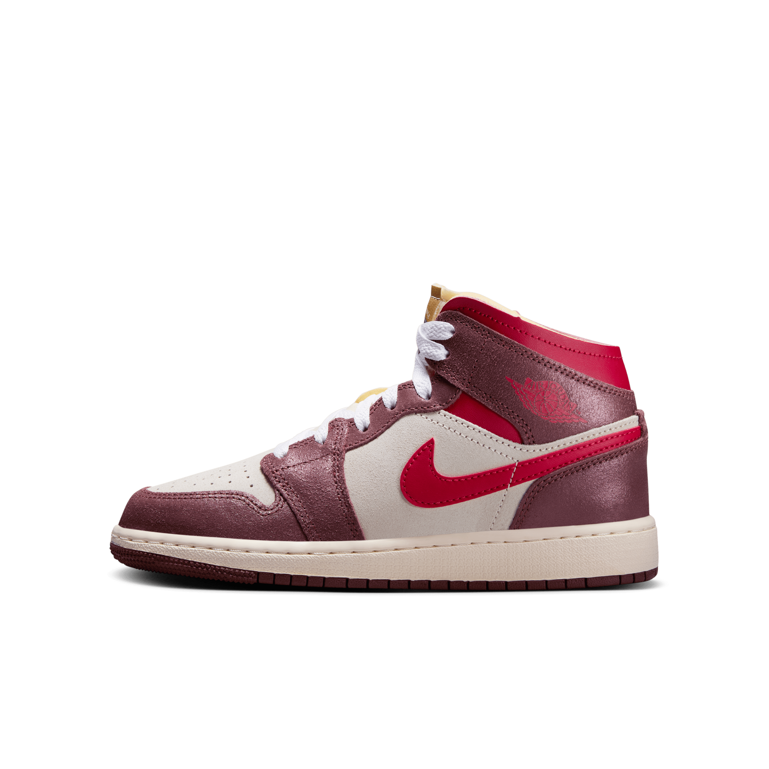 【ナイキ(NIKE)公式ストア】エア ジョーダン 1 MID SE ジュニアシューズ HF3196-100 ホワイト 【ナイキ(NIKE)公式ストア】エア ジョーダン 1 MID SE ジュニアシューズ HF3196-100 ホワイト