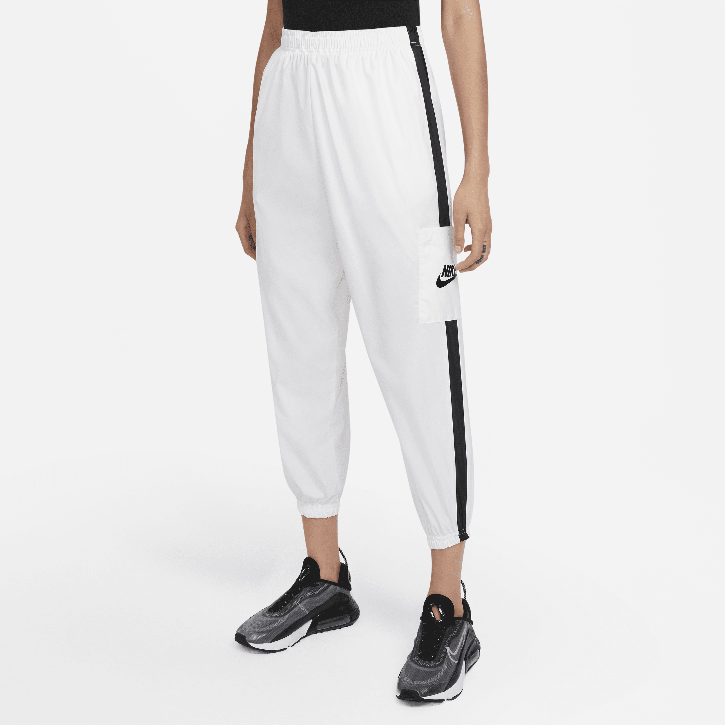 【ナイキ(NIKE)公式ストア】ナイキ スポーツウェア ウィメンズ ウーブン パンツ CJ7347-100 ホワイト 【ナイキ(NIKE)公式ストア】ナイキ スポーツウェア ウィメンズ ウーブン パンツ CJ7347-100 ホワイト