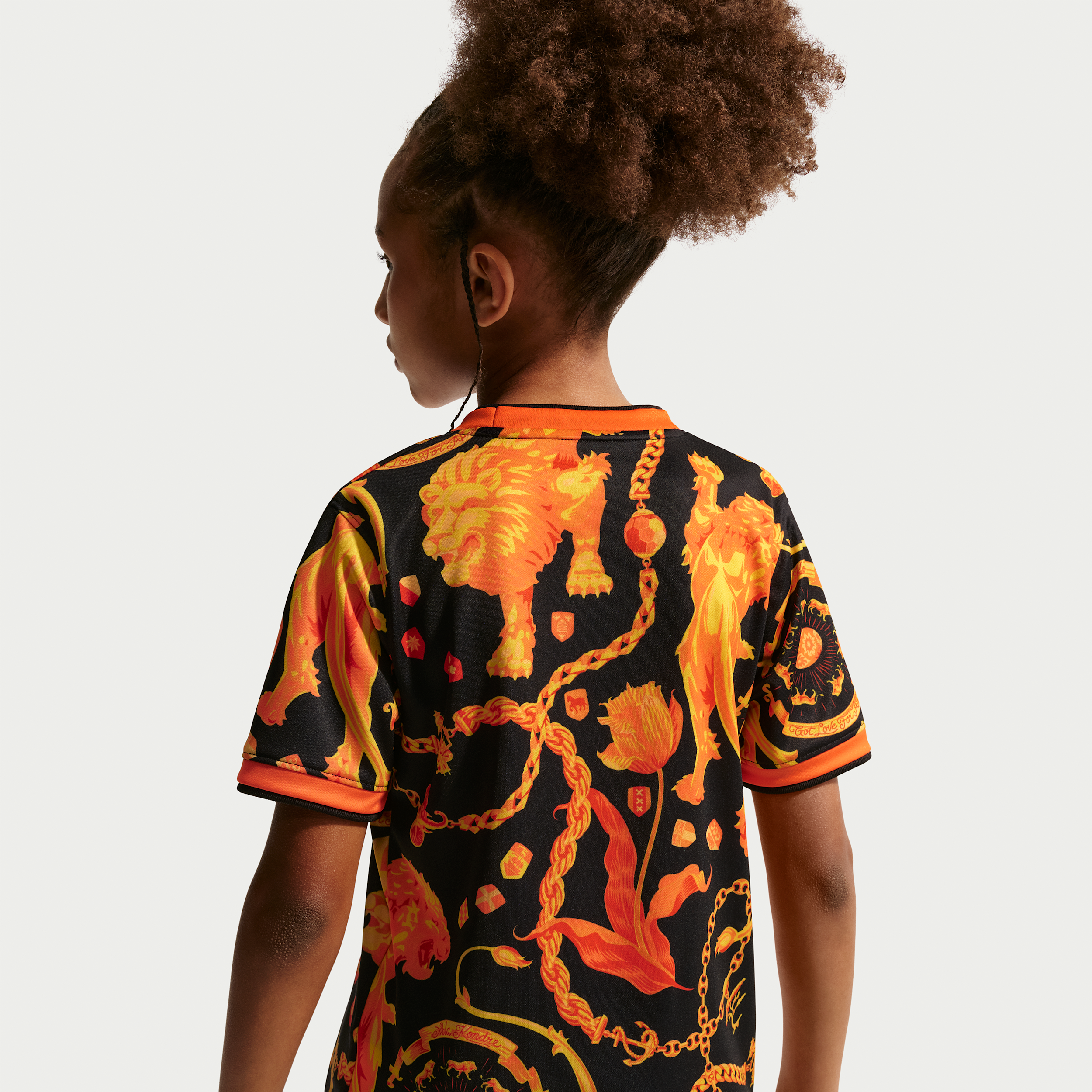 Nike Netherlands x Patta Older Kids' Short-Sleeve Football Top
