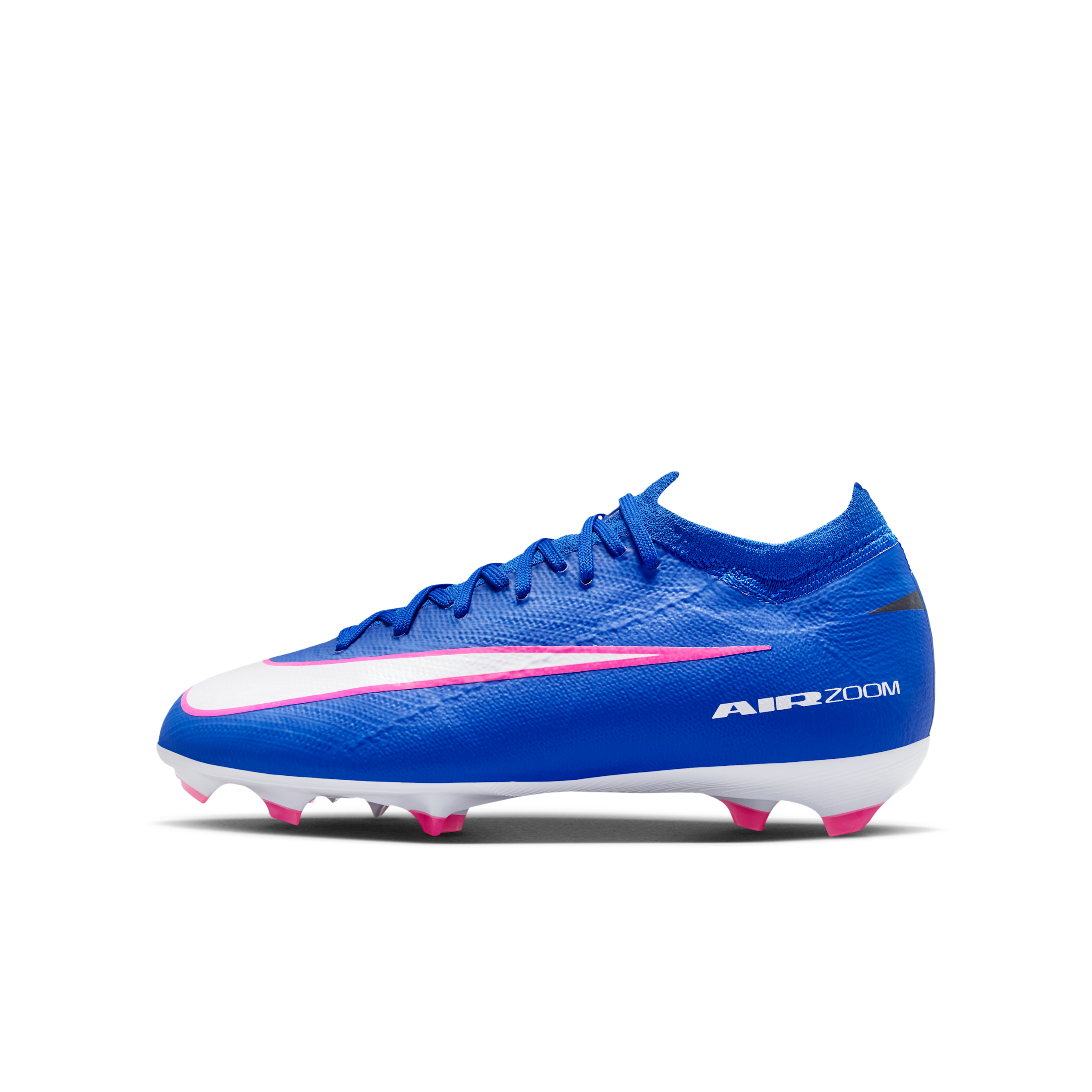 Nike Jr. Mercurial Vapor 16 Pro Botas de fútbol de perfil bajo para terreno firme - Niño/a y niño/a pequeño/a - Azul