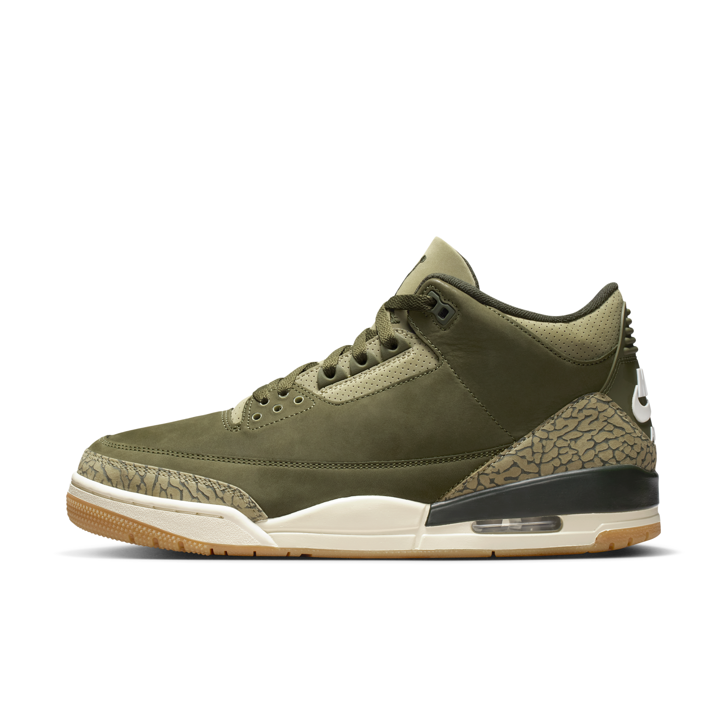 【ナイキ(NIKE)公式ストア】エア ジョーダン 3 レトロ "Medium Olive" メンズシューズ DN3707-202 グリーン 【ナイキ(NIKE)公式ストア】エア ジョーダン 3 レトロ "Medium Olive" メンズシューズ DN3707-202 グリーン