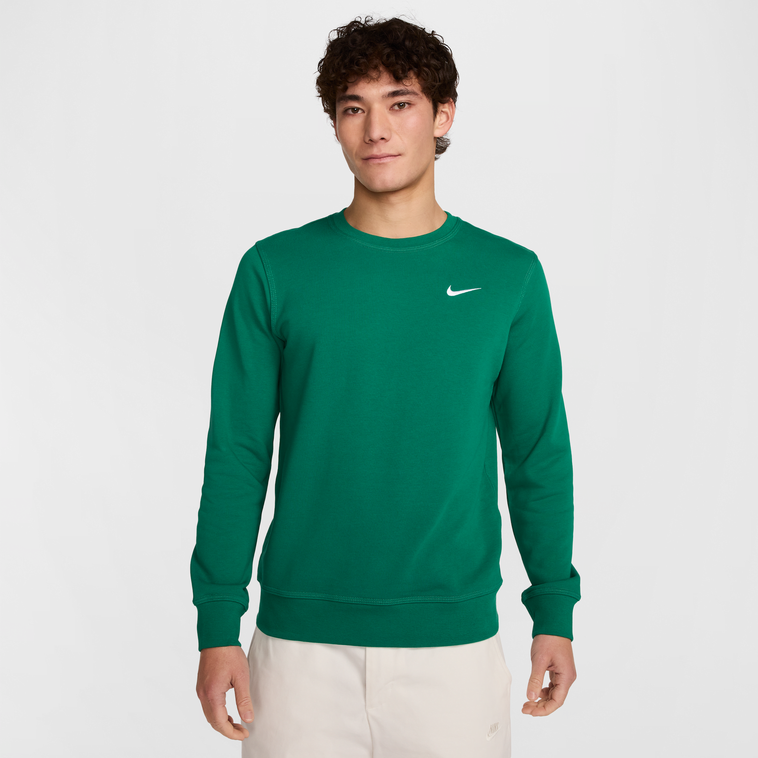 【ナイキ(NIKE)公式ストア】ナイキ クラブ フリース フレンチテリー クルー 637903-365 グリーン 【ナイキ(NIKE)公式ストア】ナイキ クラブ フリース フレンチテリー クルー 637903-365 グリーン