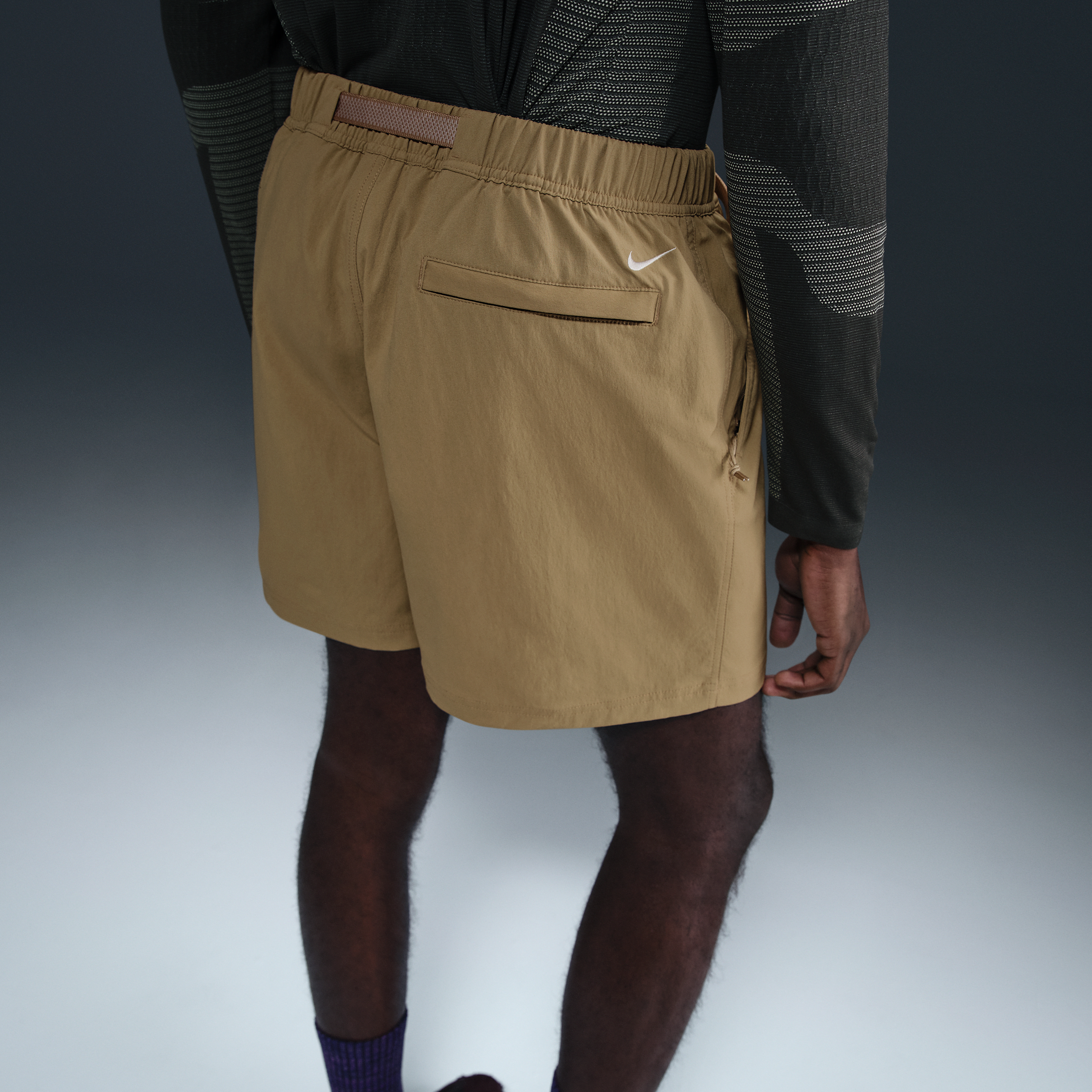 Nike ACG Men's Hiking Shorts - Brown - Nylon/Elastane | FN2430-297
