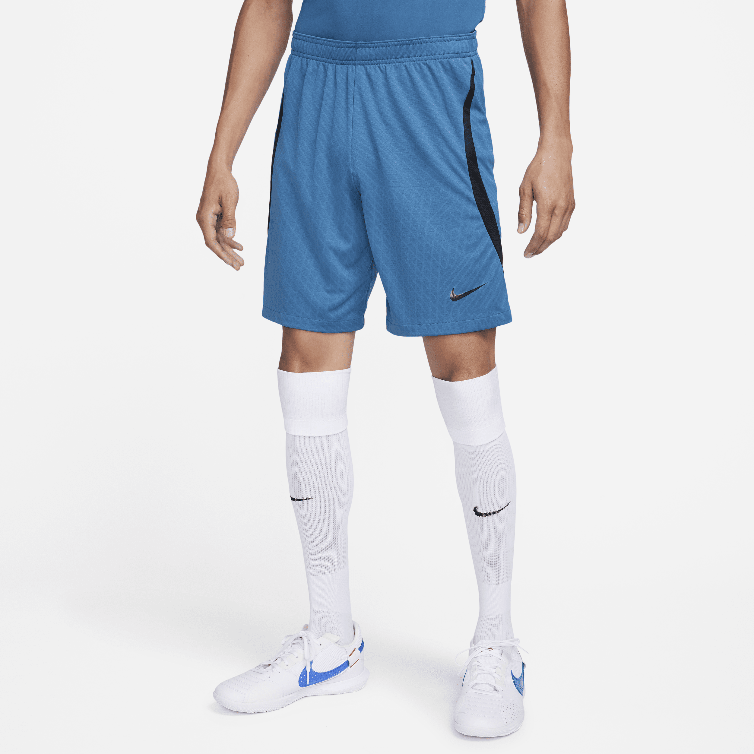 Nike Dri-FIT Strike-fodboldshorts til mænd - blå