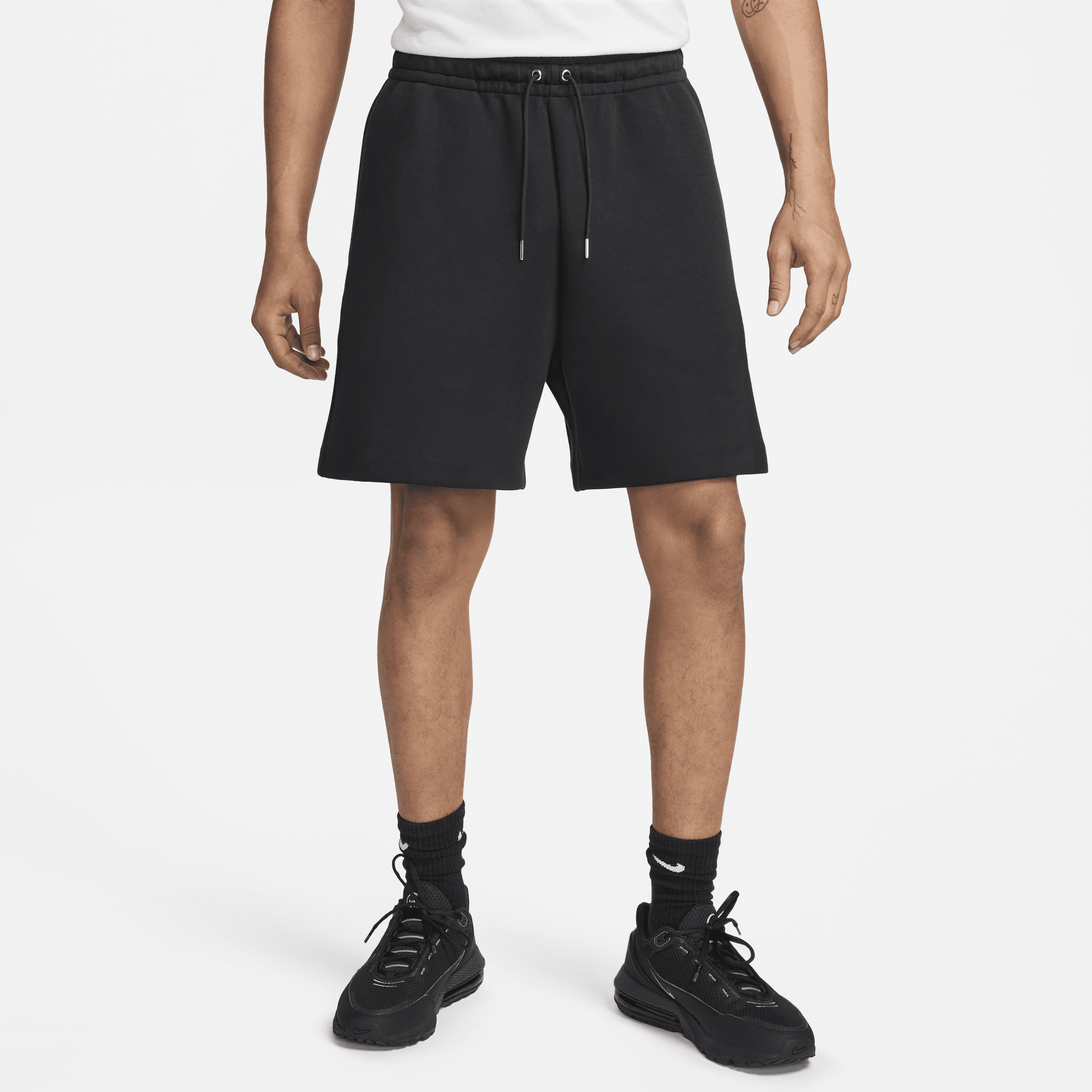 Shorts in fleece Nike Sportswear Tech Fleece Reimagined – Uomo - Nero