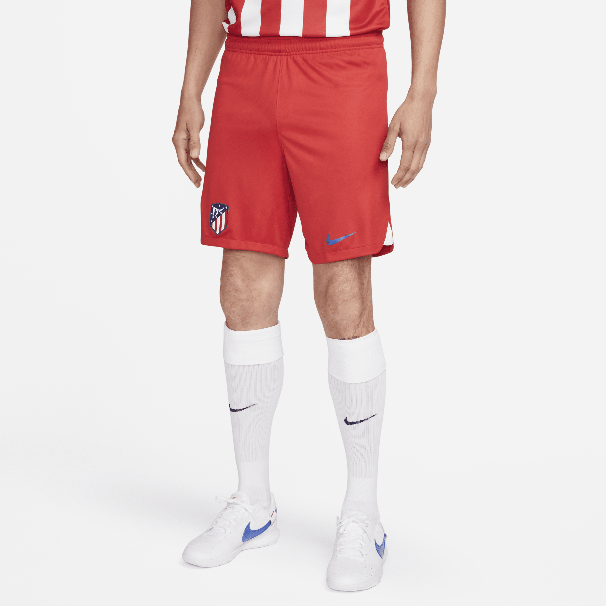 Shorts da calcio Nike Dri-FIT Atlético Madrid 2023/24 Stadium da uomo – Home/Away - Rosso
