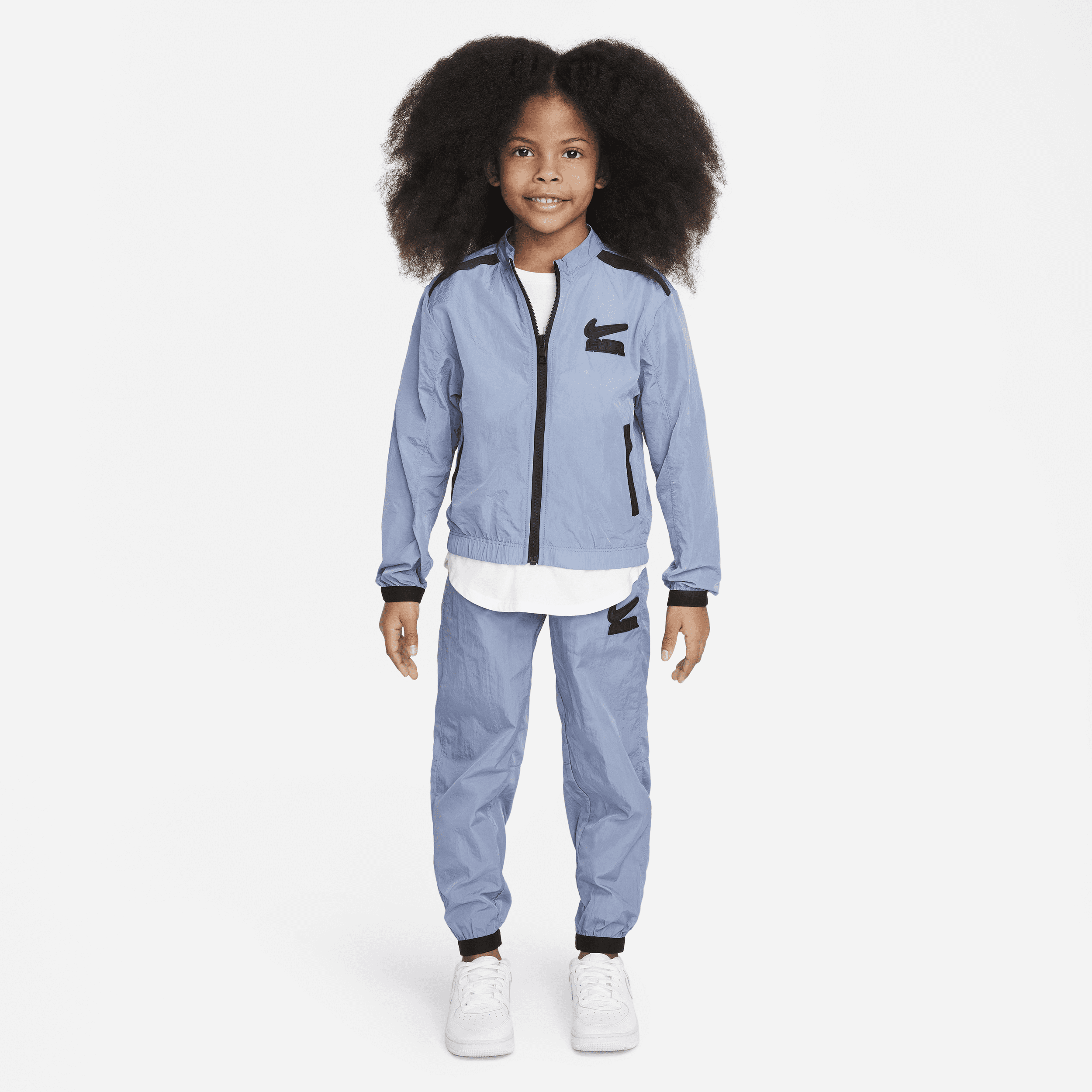 Nike Sportswear Air Track Set-tracksuit til mindre børn - blå