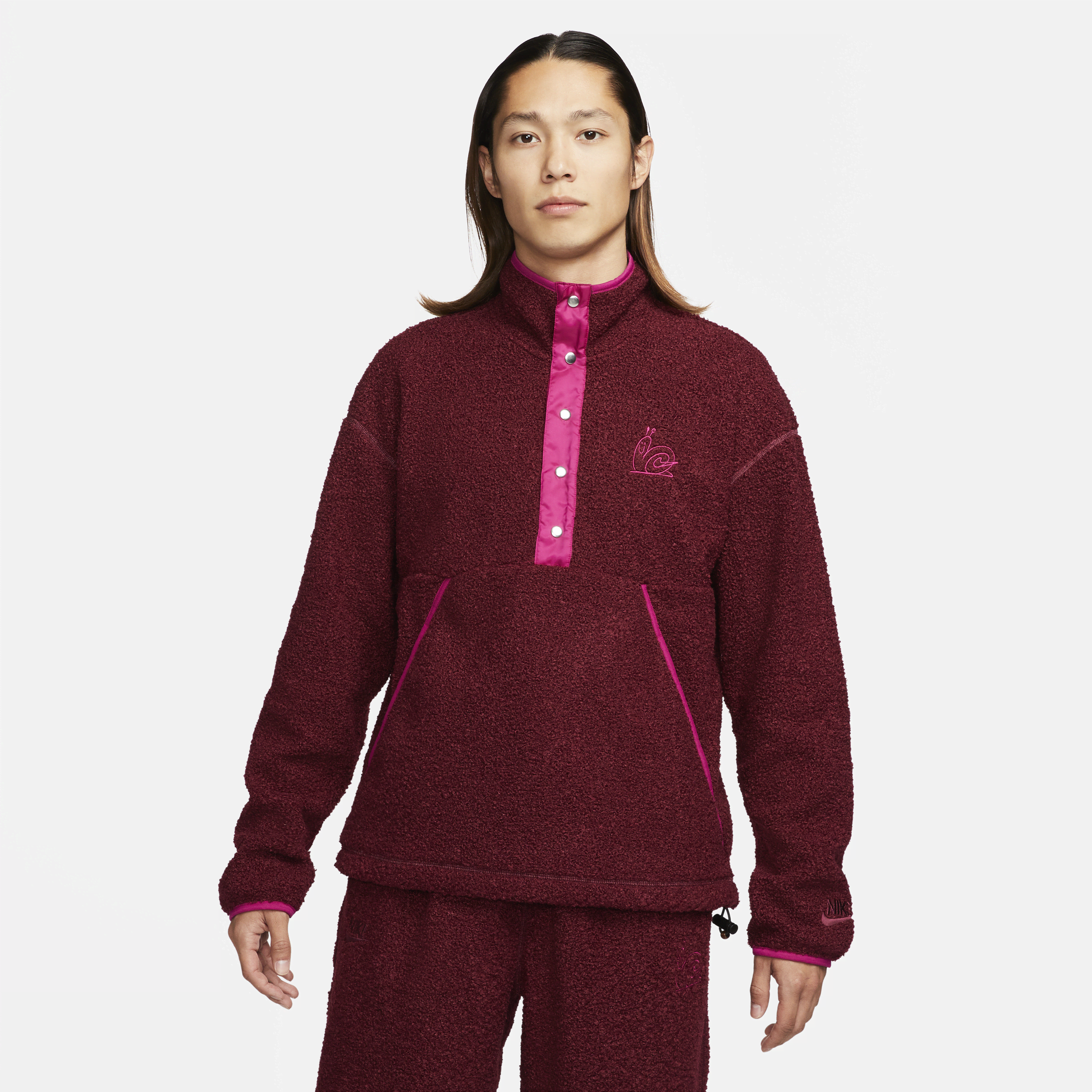 Nike Sportswear Winterized-pullover med for til mænd - rød
