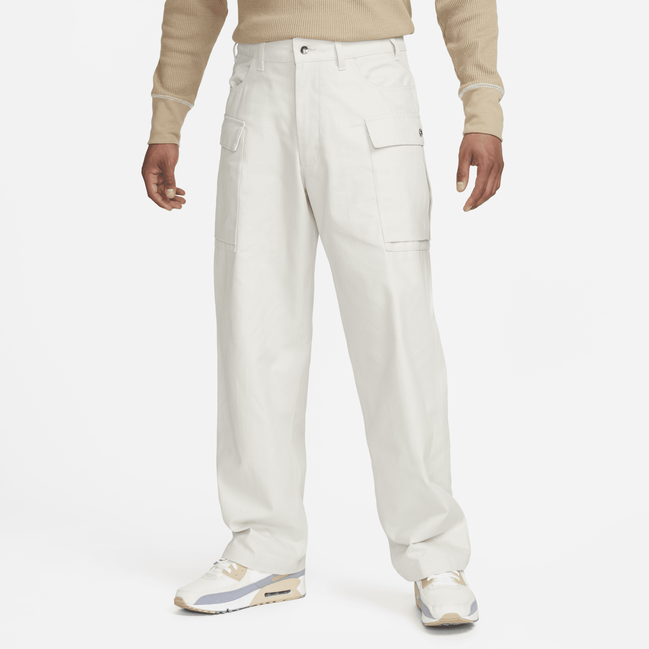 Pantaloni cargo Nike Life – Uomo - Grigio