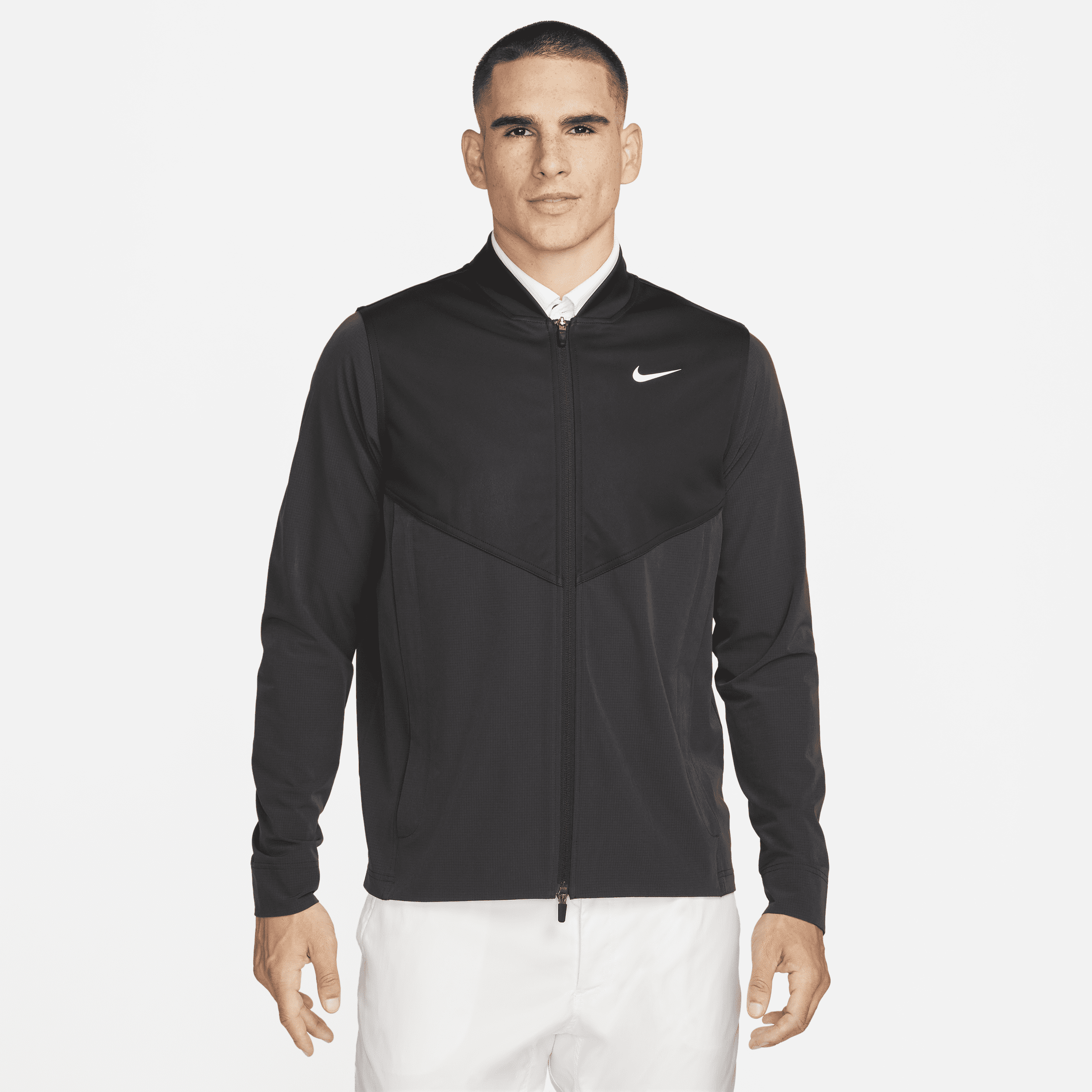 Nike Tour Essential-golfjakke til mænd - sort