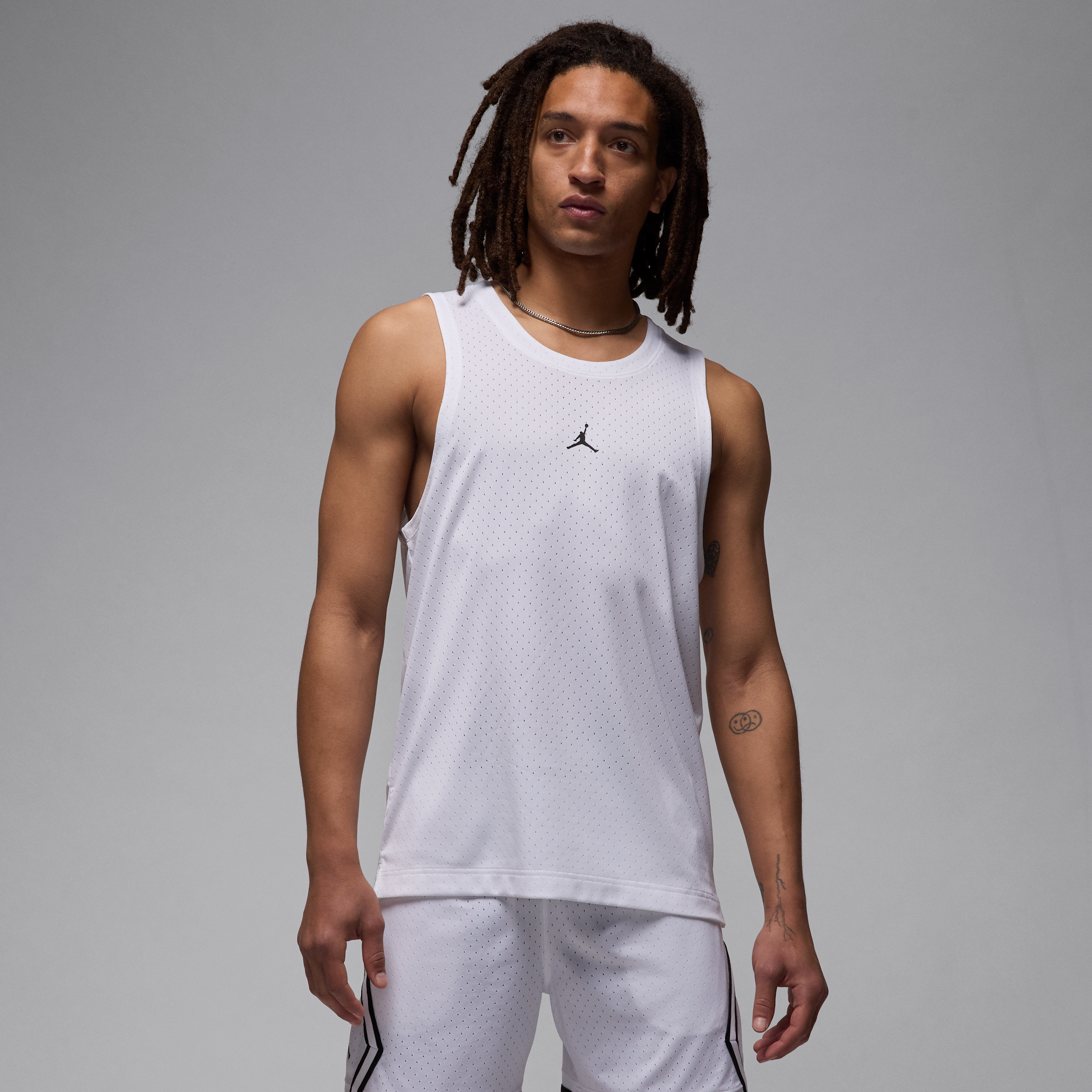 【ナイキ(NIKE)公式ストア】ジョーダン スポーツ メンズ Dri-FIT メッシュ ジャージー HF9949-100 ホワイト 【ナイキ(NIKE)公式ストア】ジョーダン スポーツ メンズ Dri-FIT メッシュ ジャージー HF9949-100 ホワイト