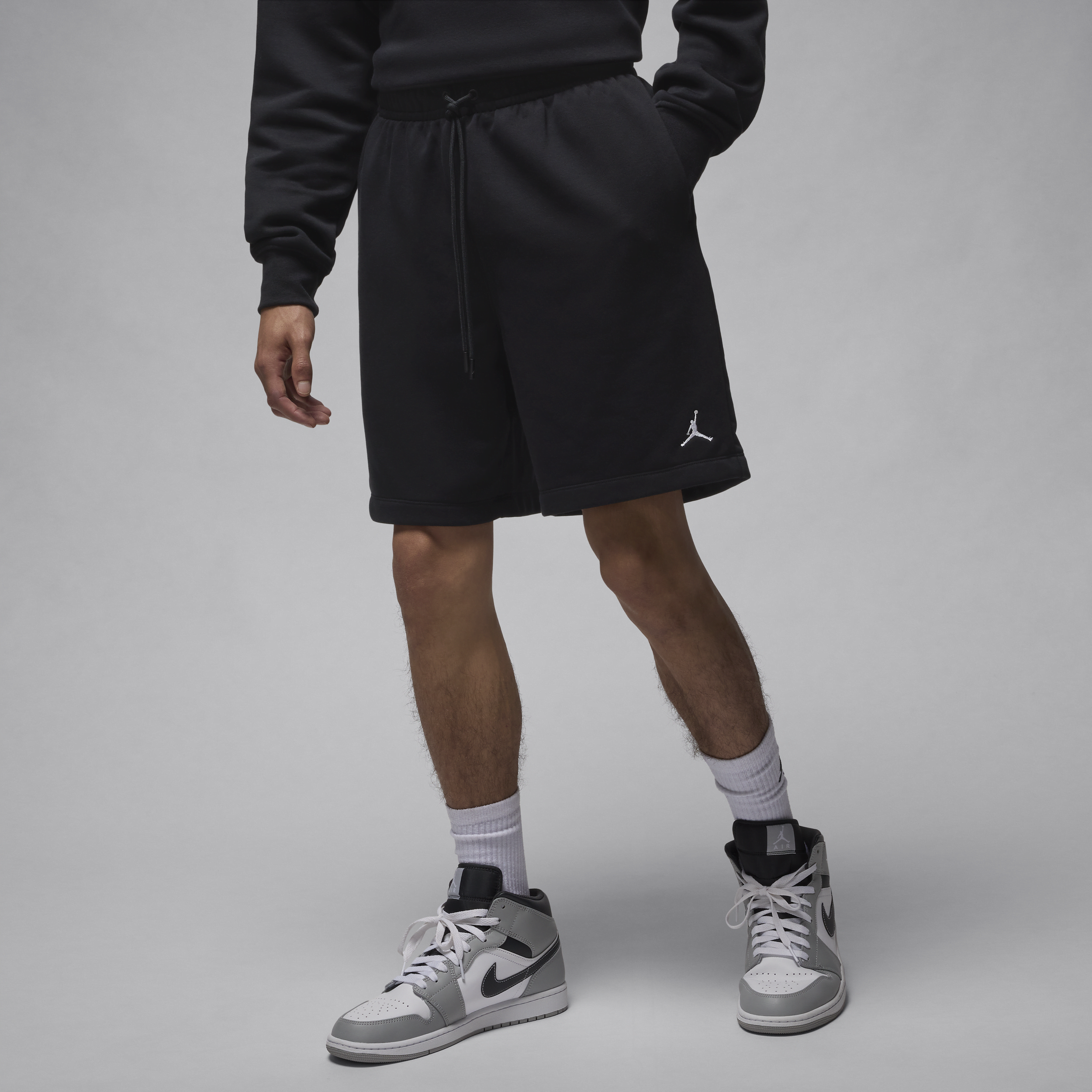 【ナイキ(NIKE)公式ストア】ジョーダン ブルックリン フリース メンズ ショートパンツ FV7287-010 ブラック 【ナイキ(NIKE)公式ストア】ジョーダン ブルックリン フリース メンズ ショートパンツ FV7287-010 ブラック