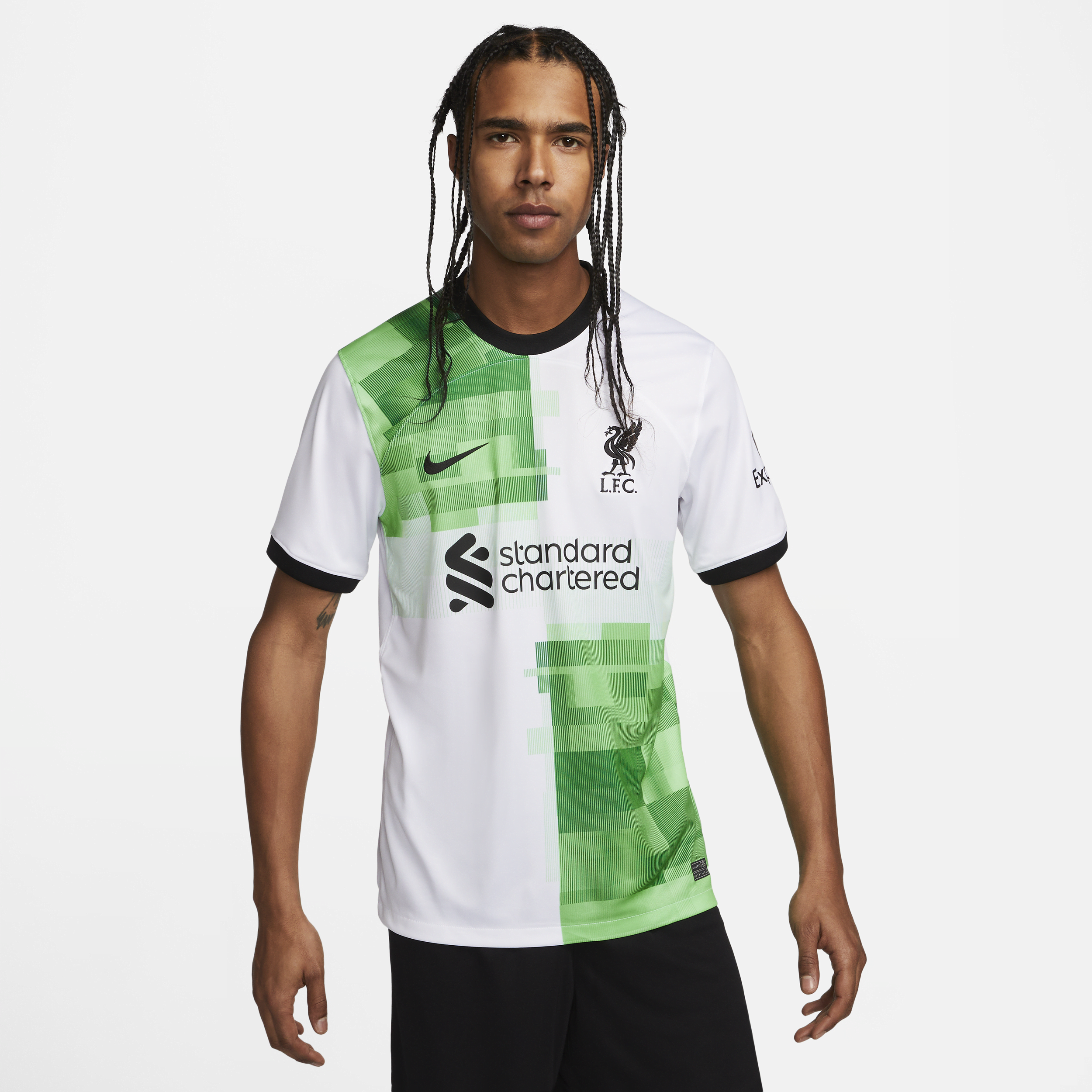 Segunda equipación Stadium Liverpool FC 2023/24 Camiseta de fútbol Nike Dri-FIT - Hombre - Blanco