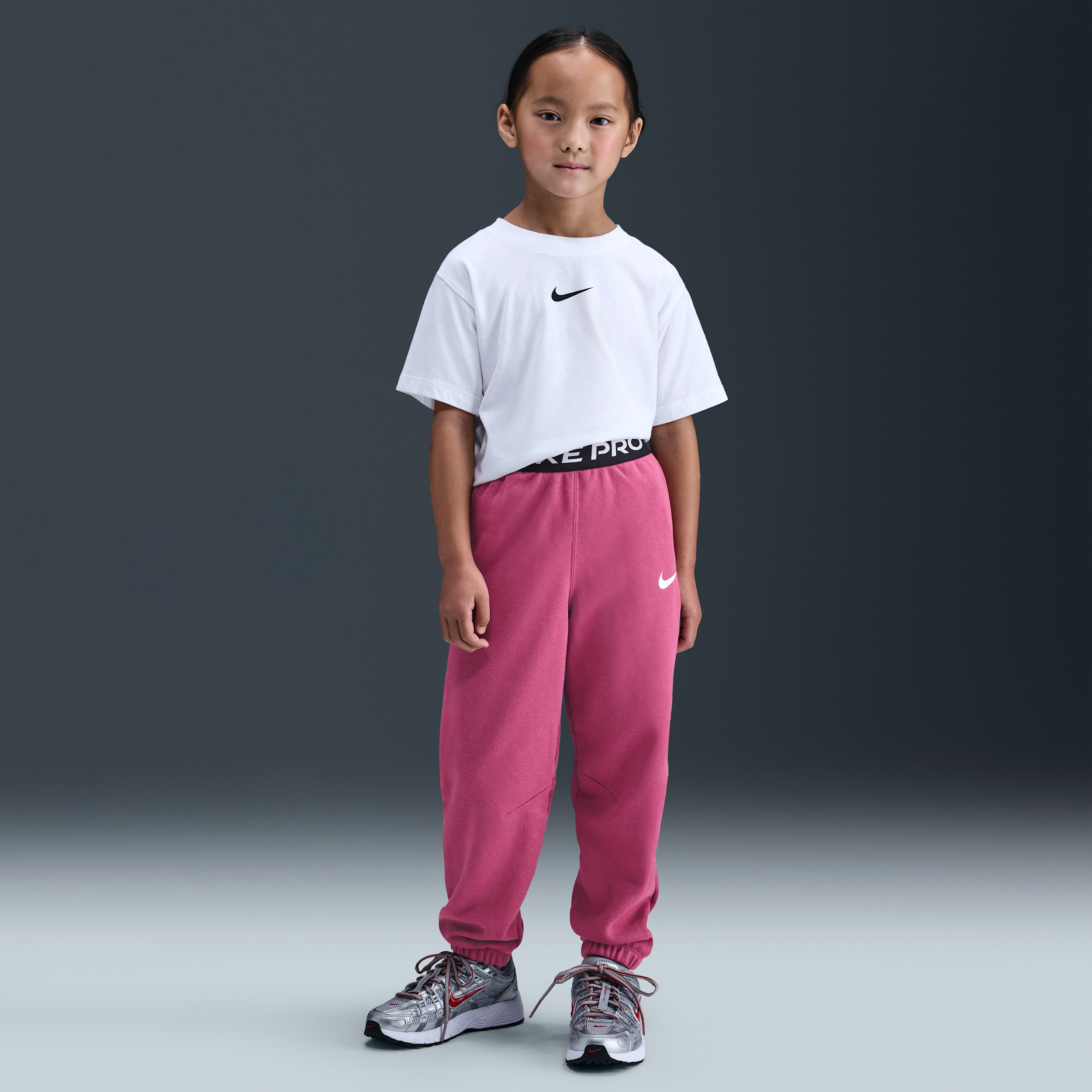 Nike Pro Jogger Dri-FIT - Niño/a pequeño/a - Rosa