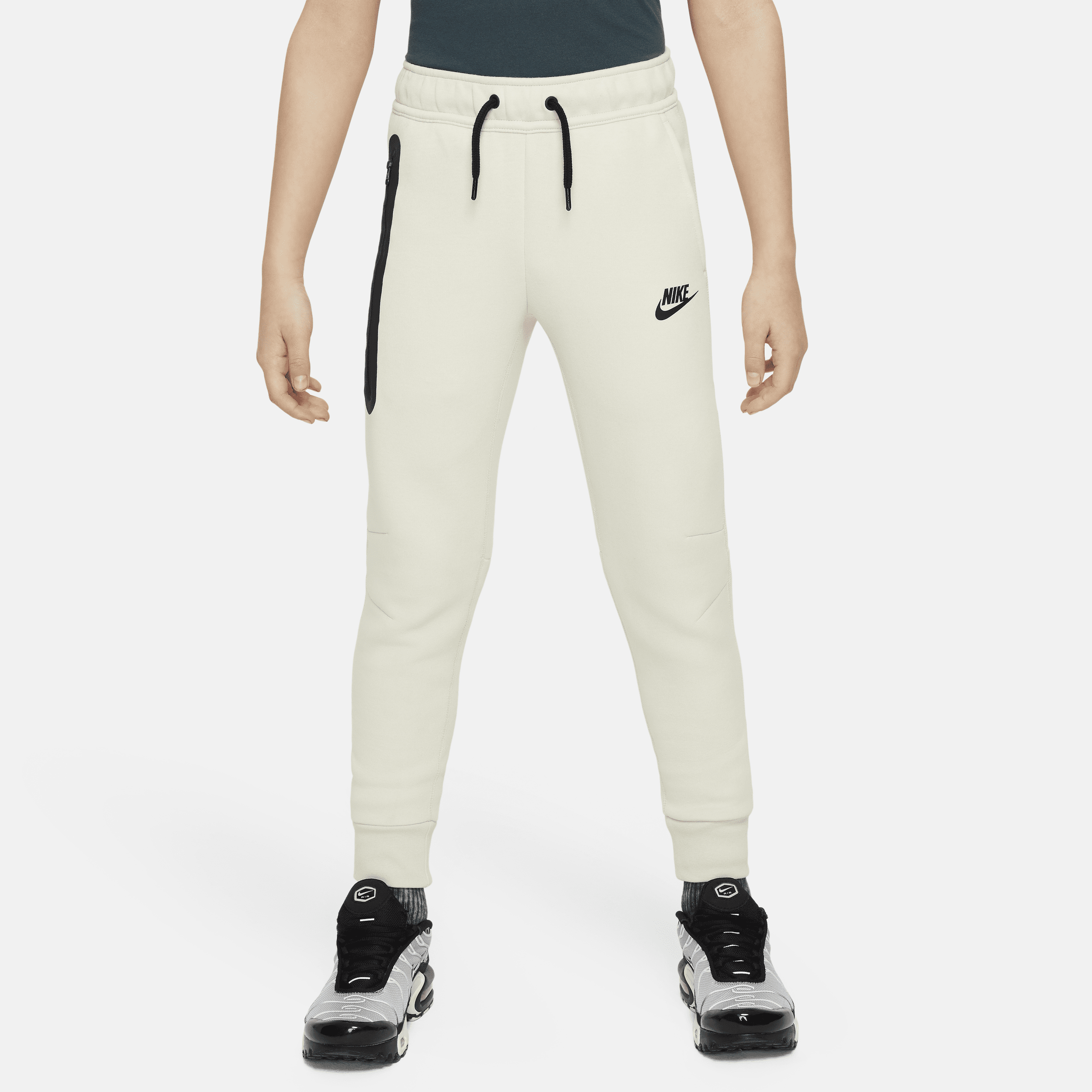 Nike Sportswear Tech Fleece-bukser til større børn (drenge) - grøn
