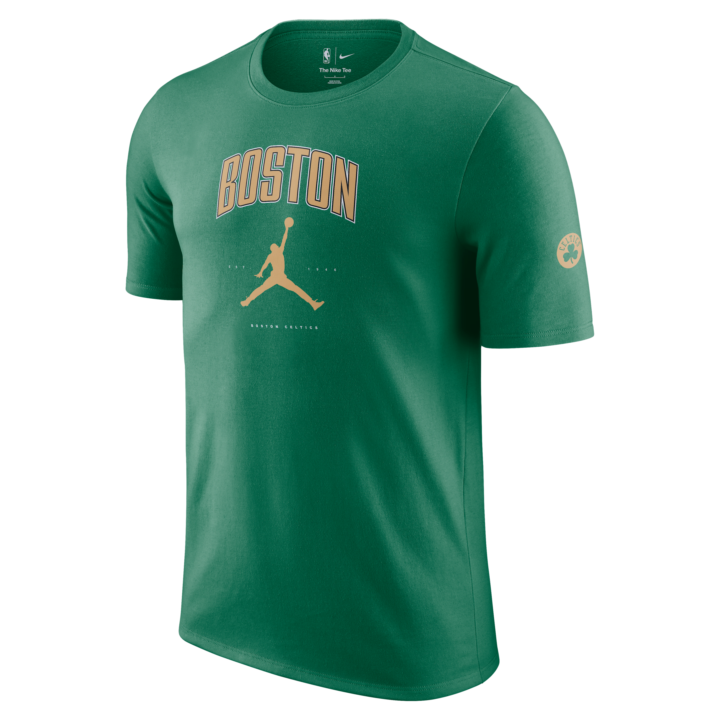 【ナイキ(NIKE)公式ストア】ボストン セルティックス エッセンシャル メンズ ジョーダン NBA Tシャツ HQ1226-312 グリーン 【ナイキ(NIKE)公式ストア】ボストン セルティックス エッセンシャル メンズ ジョーダン NBA Tシャツ HQ1226-312 グリーン