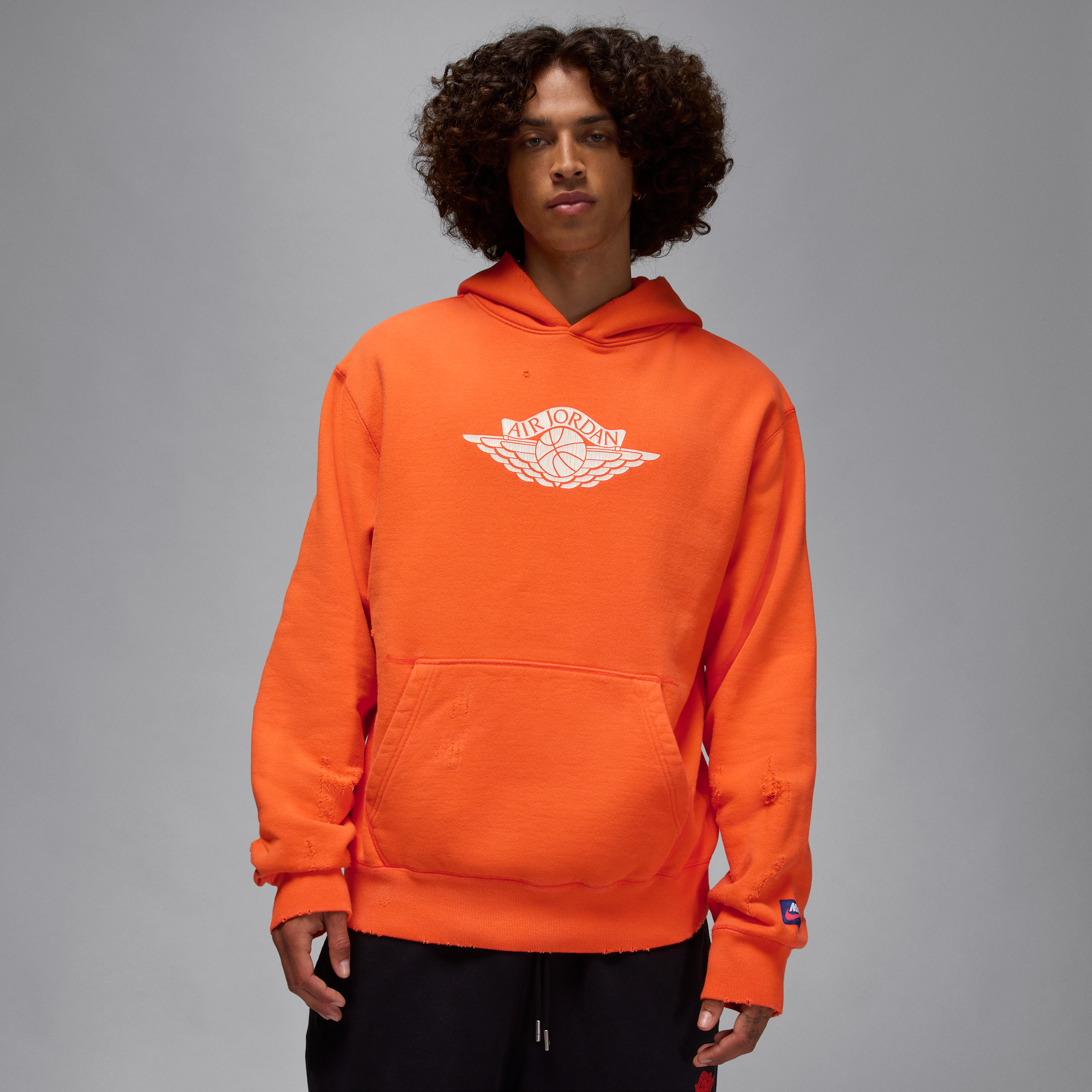 【ナイキ(NIKE)公式ストア】ジョーダン レア エア メンズ フリース プルオーバー パーカー IB3003-820 オレンジ 【ナイキ(NIKE)公式ストア】ジョーダン レア エア メンズ フリース プルオーバー パーカー IB3003-820 オレンジ
