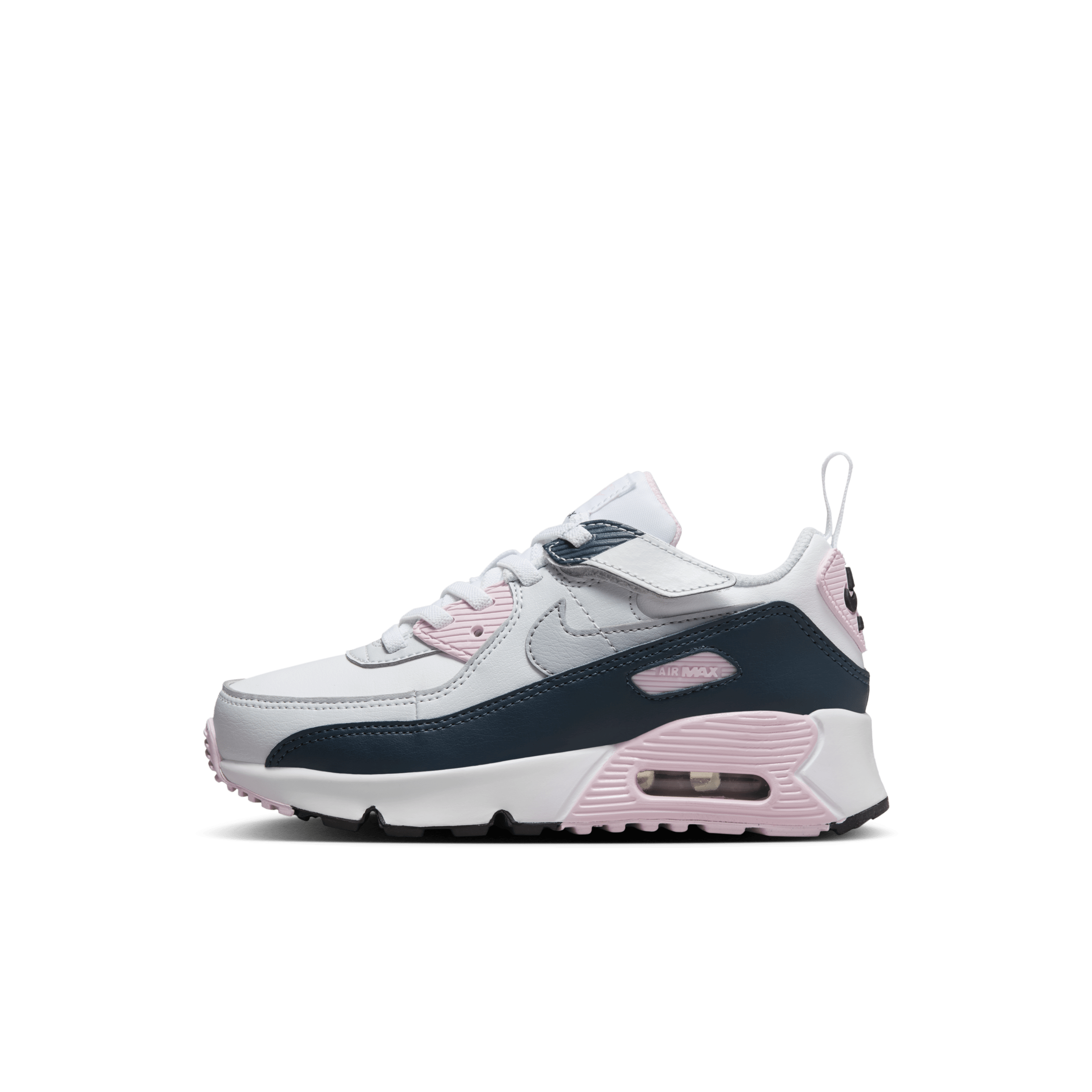 Nike white multi air max 90 easyon Girls Junior trainers HF6357 104 FOOTY.COM