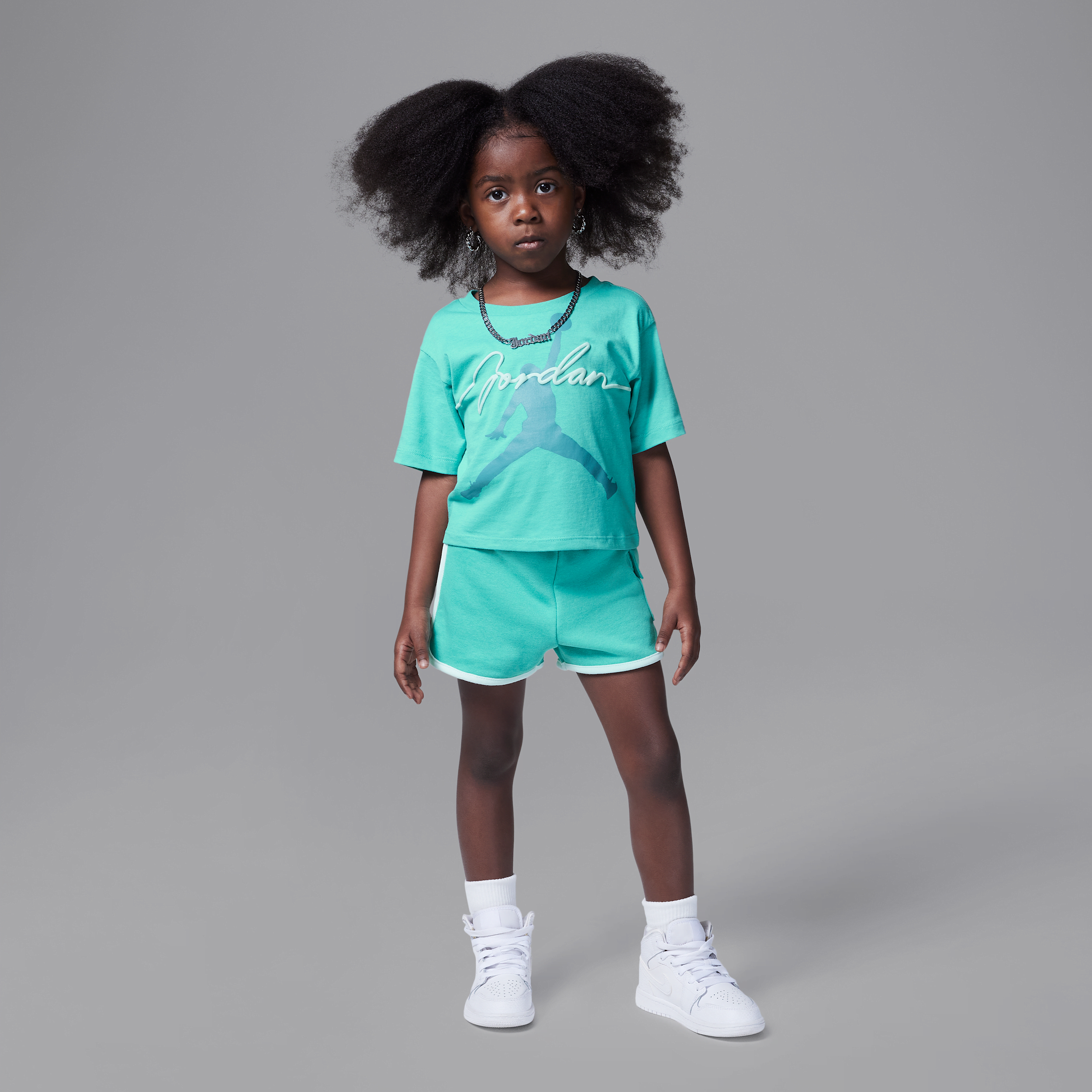 【ナイキ(NIKE)公式ストア】ジョーダン ベビー "Hidden In Plain Sight" ツーピース ショートパンツ セットアップ II3571-392 グリーン 【ナイキ(NIKE)公式ストア】ジョーダン ベビー "Hidden In Plain Sight" ツーピース ショートパンツ セットアップ II3571-392 グリーン