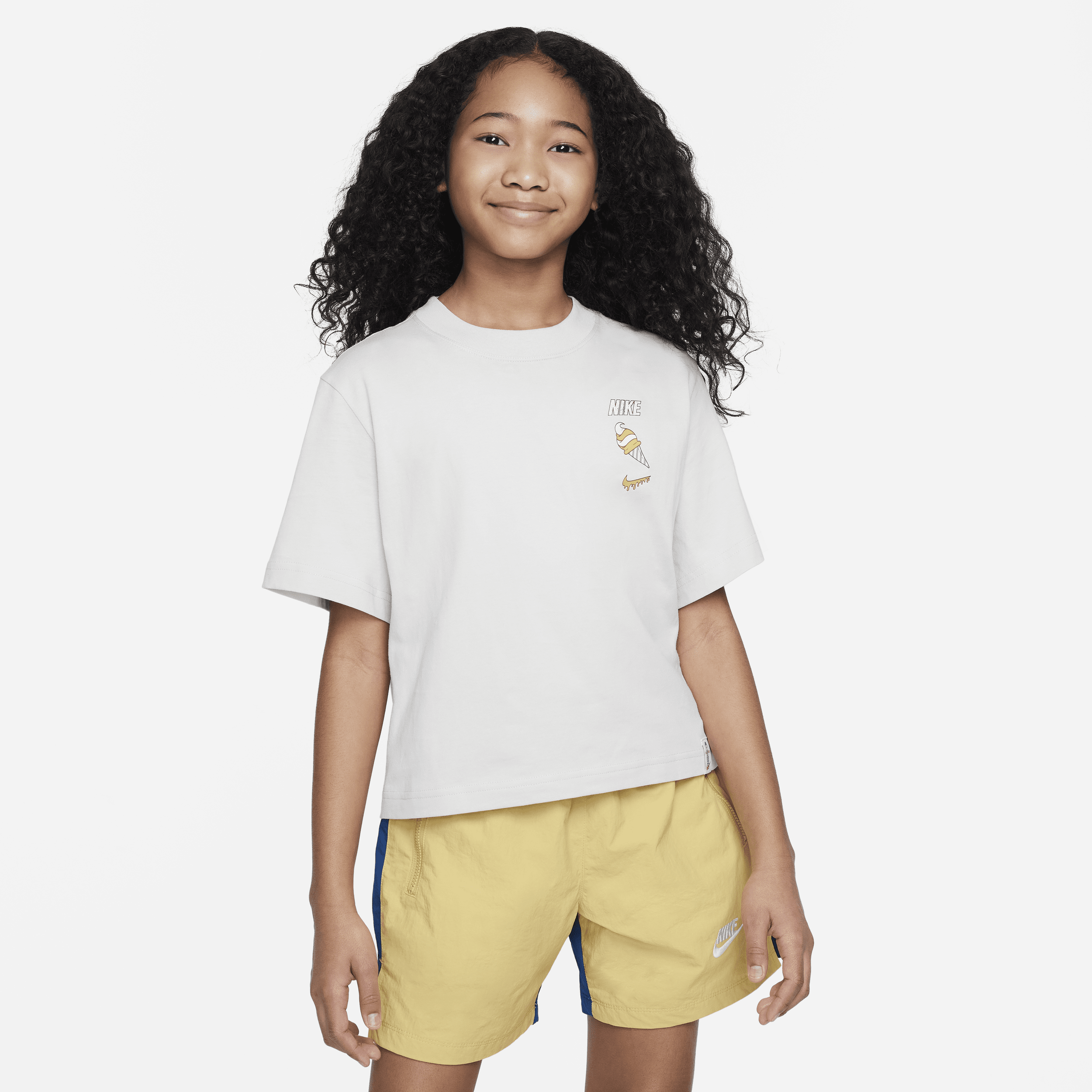 Nike Sportswear Camiseta - Niña - Gris