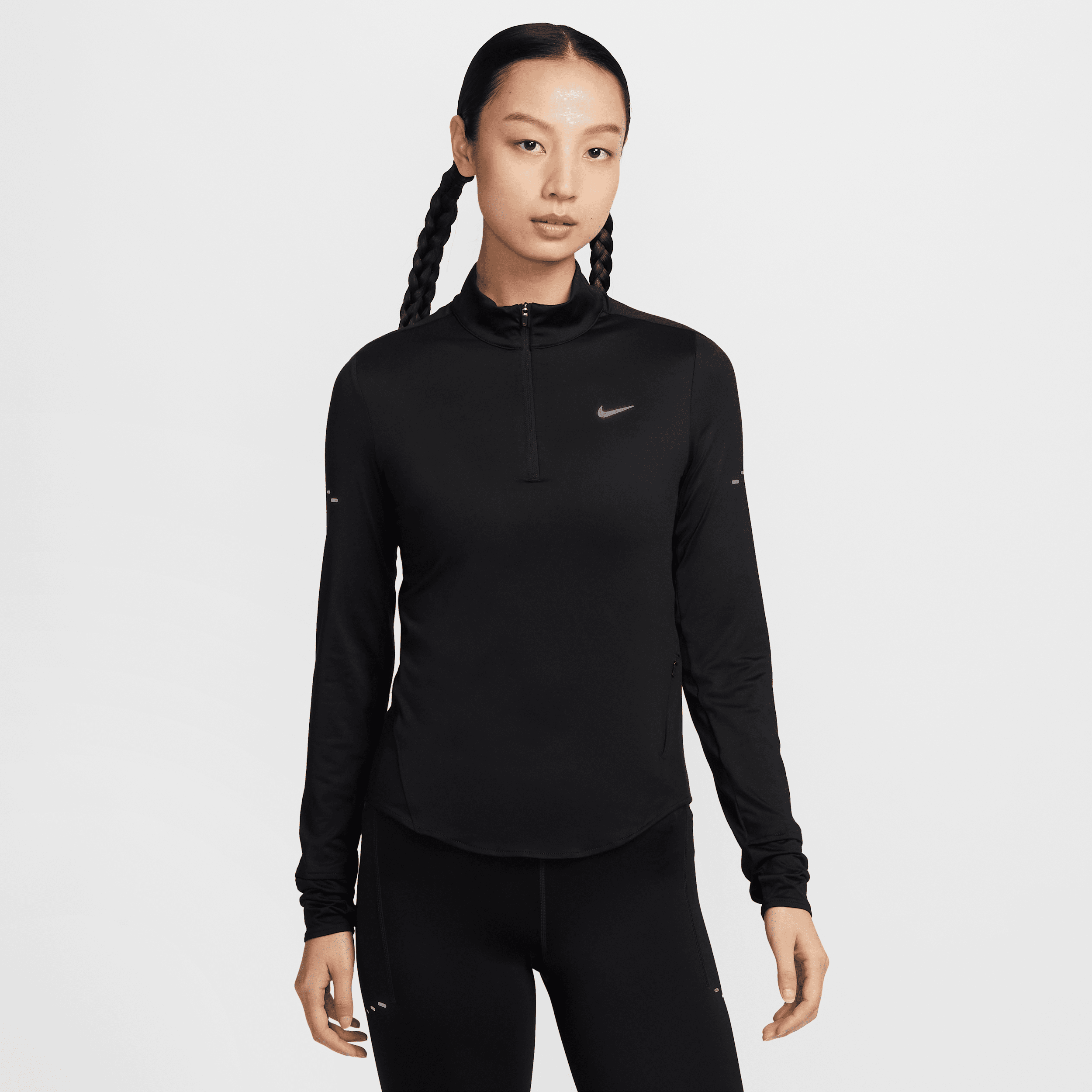 【ナイキ(NIKE)公式ストア】ナイキ スウィフト ウィメンズ Dri-FIT UV 1/4ジップ ランニングトップ HQ0500-010 ブラック 【ナイキ(NIKE)公式ストア】ナイキ スウィフト ウィメンズ Dri-FIT UV 1/4ジップ ランニングトップ HQ0500-010 ブラック