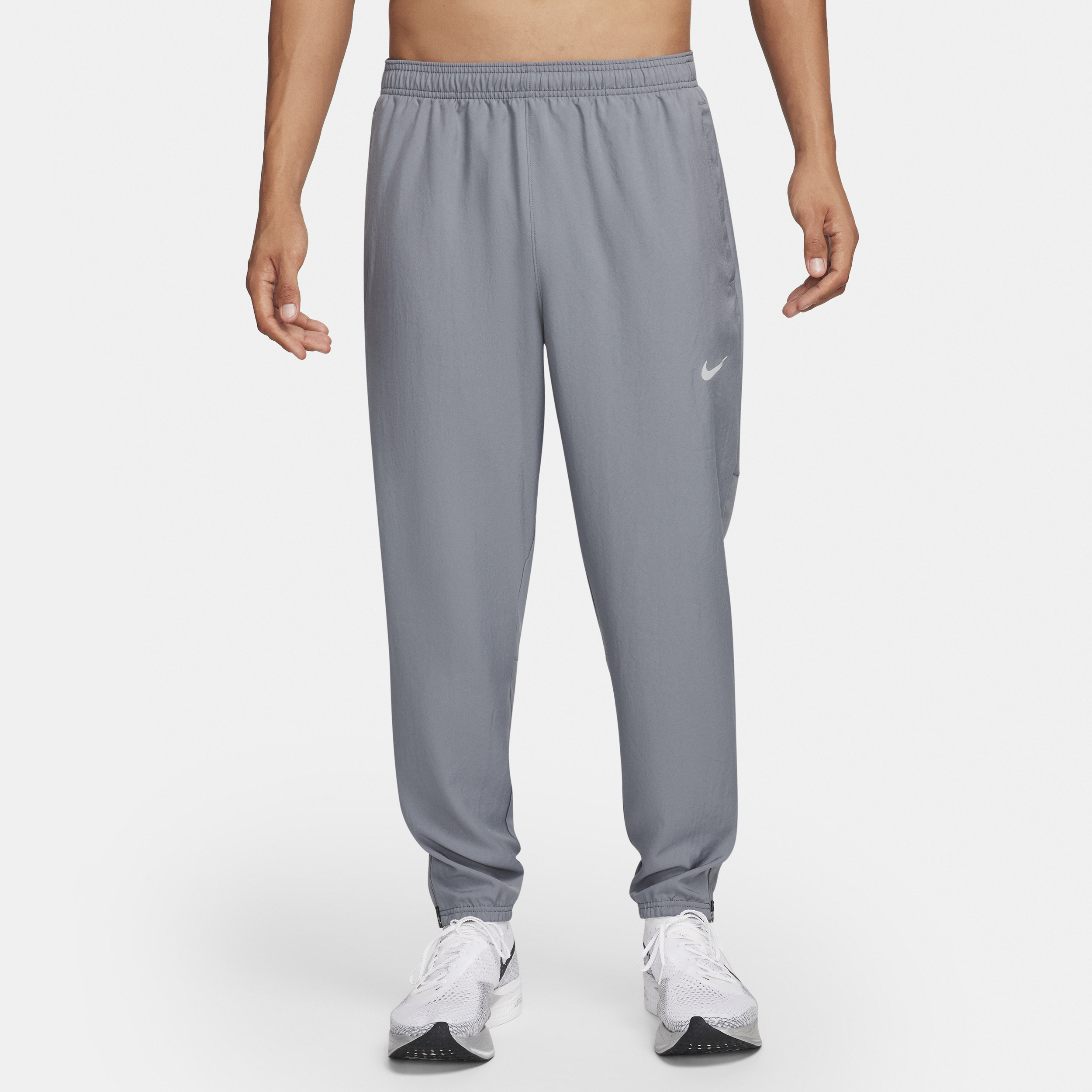 Pantaloni da running in tessuto Dri-FIT Nike Challenger – Uomo - Grigio