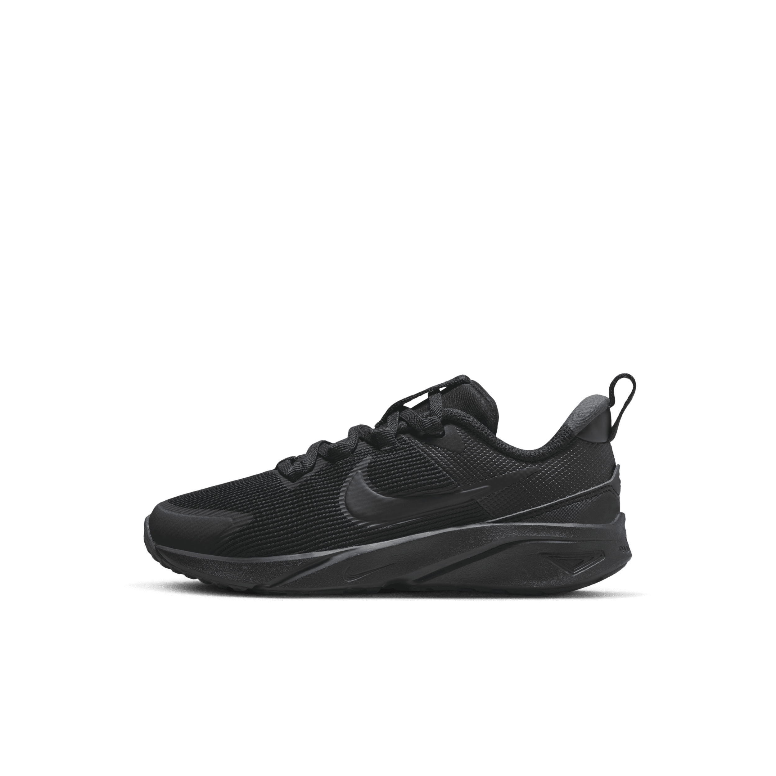 Nike Star Runner 4-skoene til mindre børn - sort