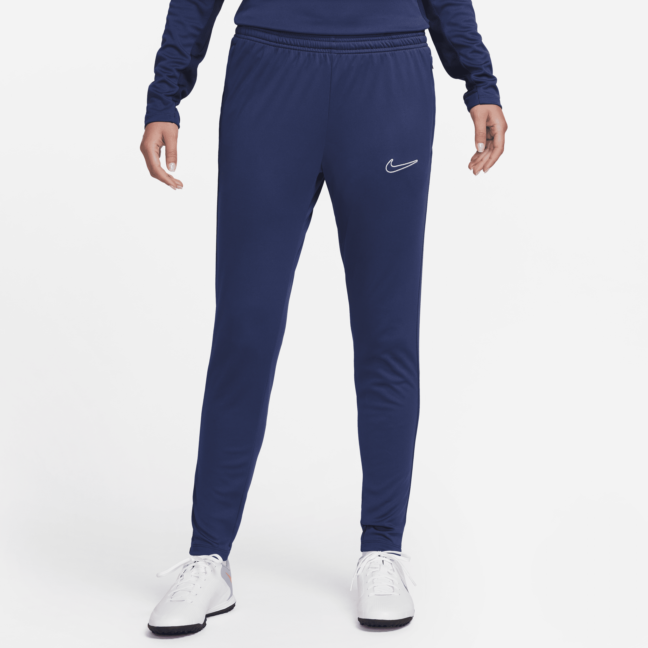 Nike Dri-FIT Academy-fodboldbukser til kvinder - blå