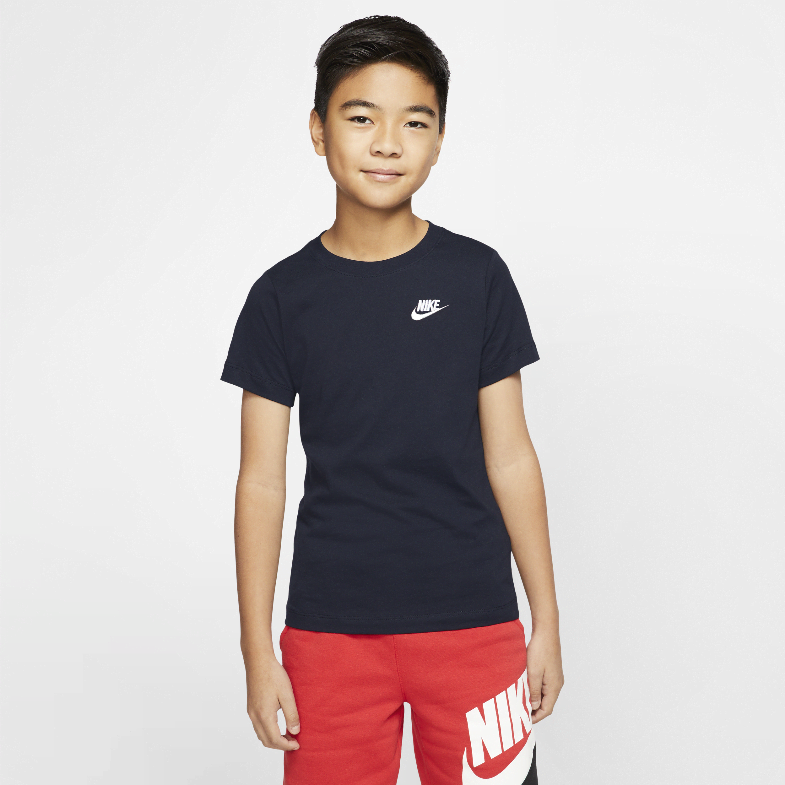 Nike Sportswear-T-shirt til større børn - blå