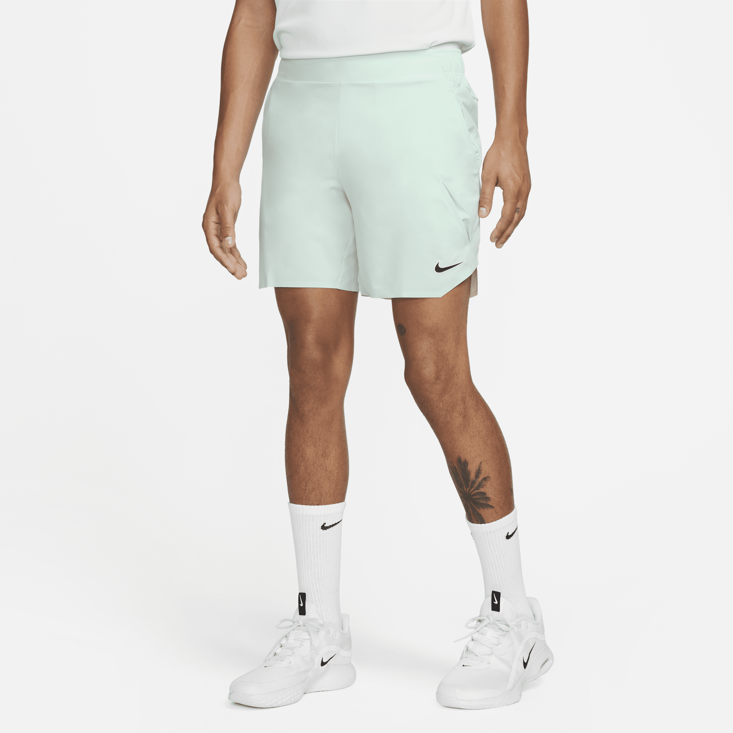 NikeCourt Dri-FIT Slam-tennisshorts til mænd - grøn
