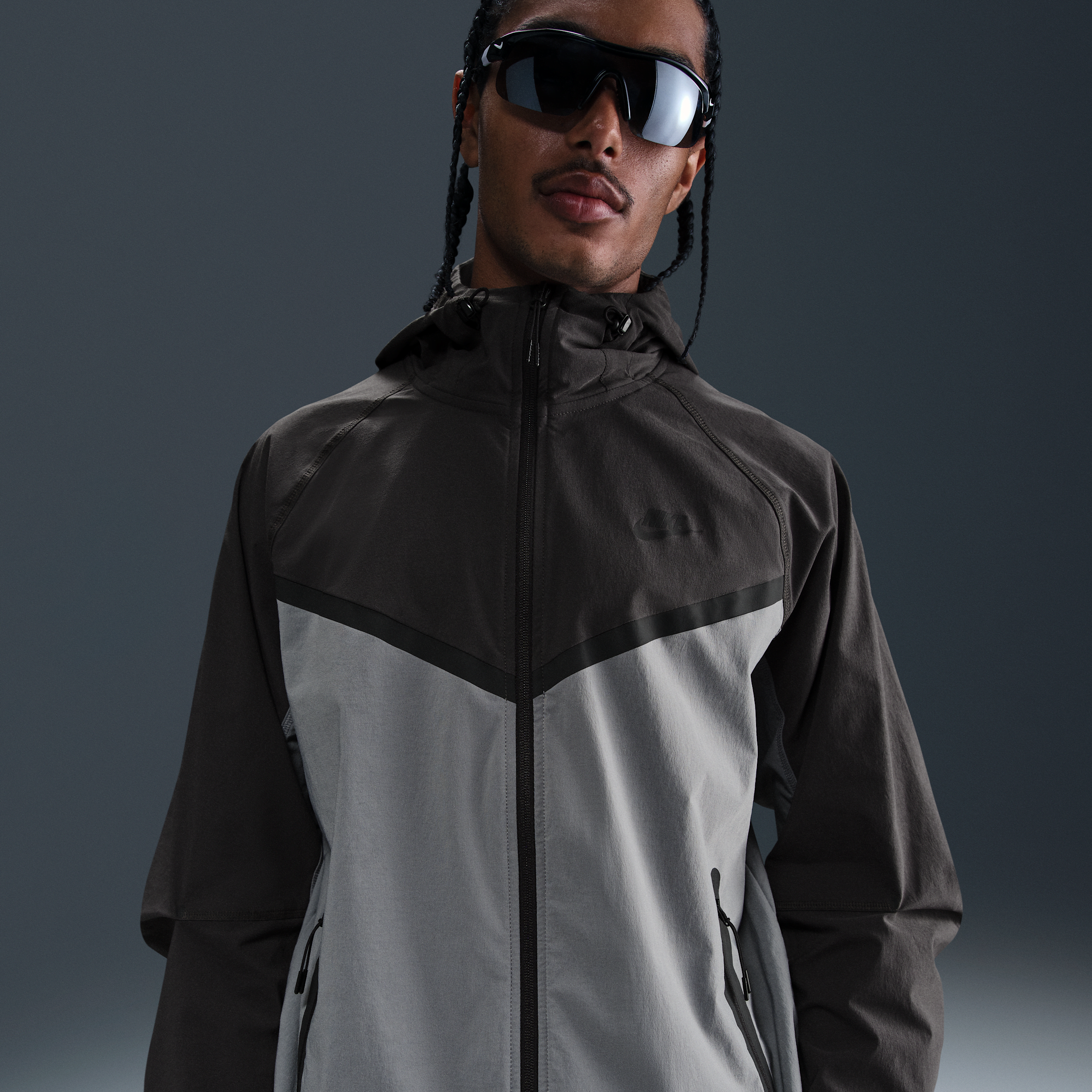 Nike Tech Chaqueta de tejido Woven - Hombre - Gris