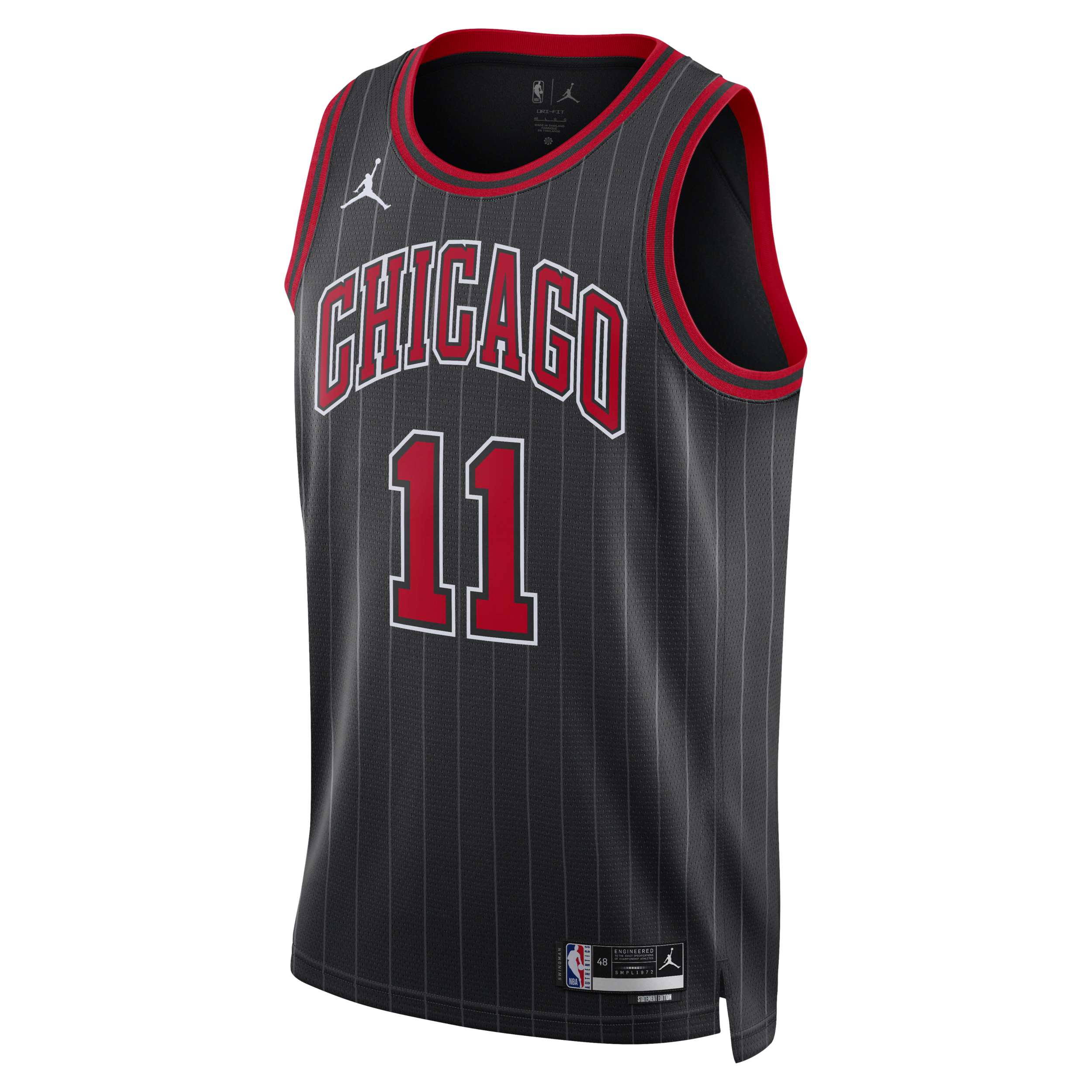 Nike Maglia Chicago Bulls Statement Edition Swingman Jordan Dri-FIT NBA – Uomo - Nero