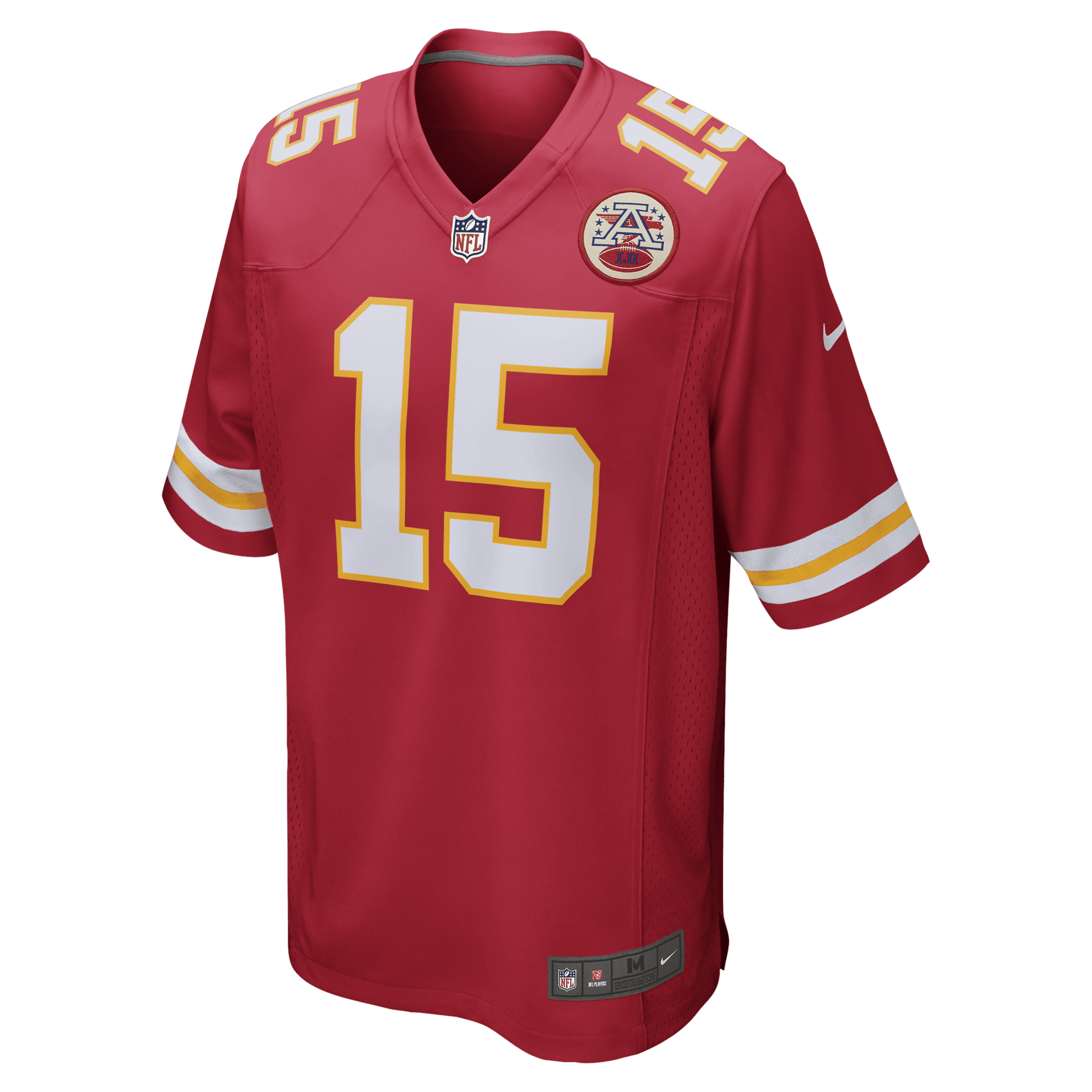 Nike NFL Kansas City Chiefs (Patrick Mahomes) American-football-wedstrijdjersey voor heren - Rood