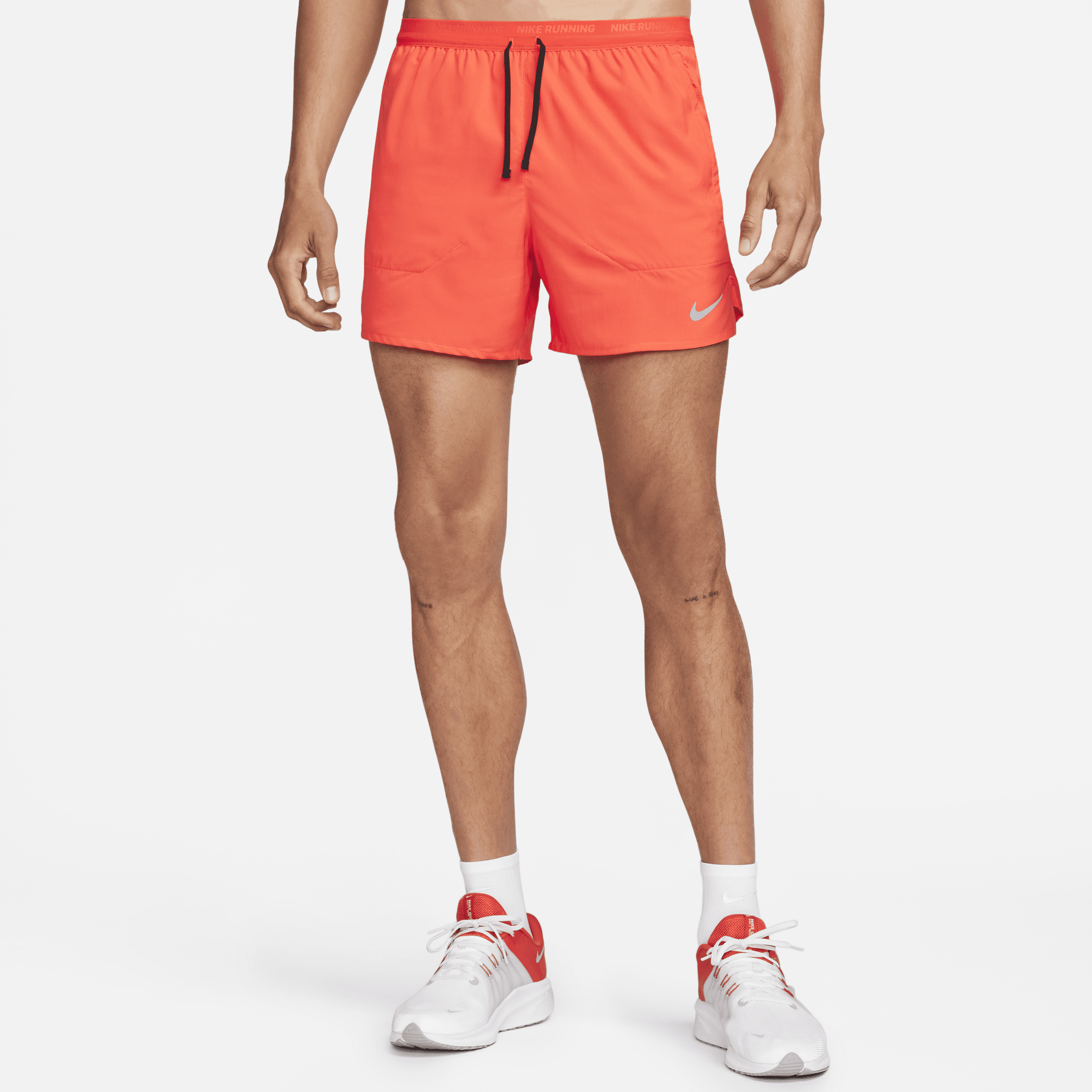 Shorts da running 13 cm con slip foderati Dri-FIT Nike Stride – Uomo - Rosso