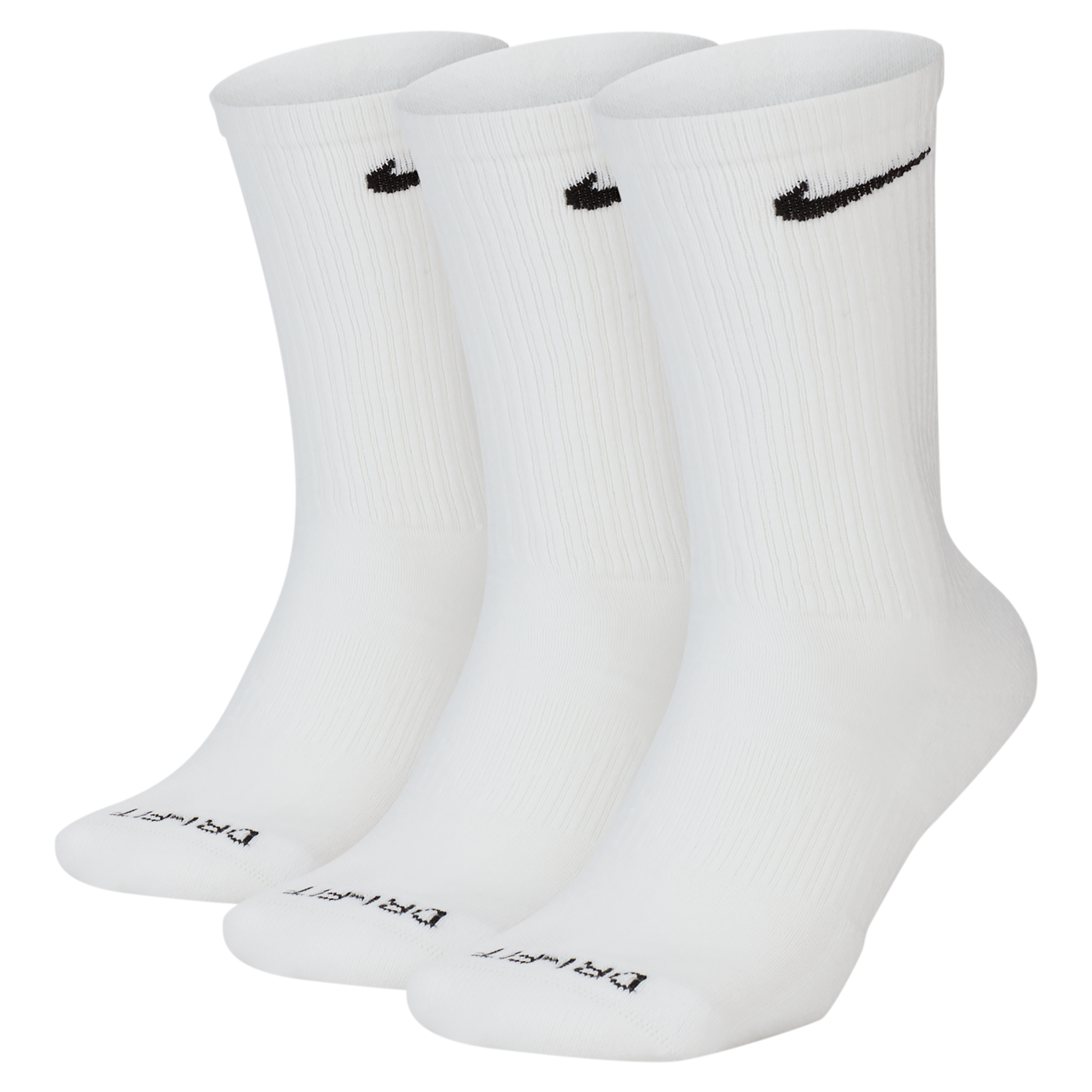 【ナイキ(NIKE)公式ストア】ナイキ エブリデイ プラス クッションド トレーニング クルー ソックス (3足) SX6888-100 ホワイト 【ナイキ(NIKE)公式ストア】ナイキ エブリデイ プラス クッションド トレーニング クルー ソックス (3足) SX6888-100 ホワイト