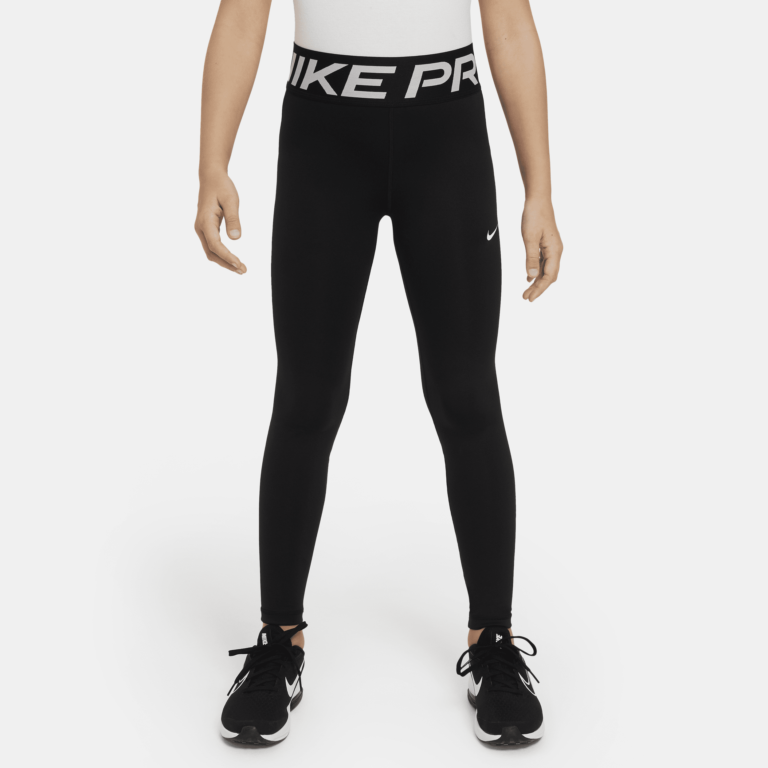 Nike Pro Dri-FIT-leggings til piger - sort