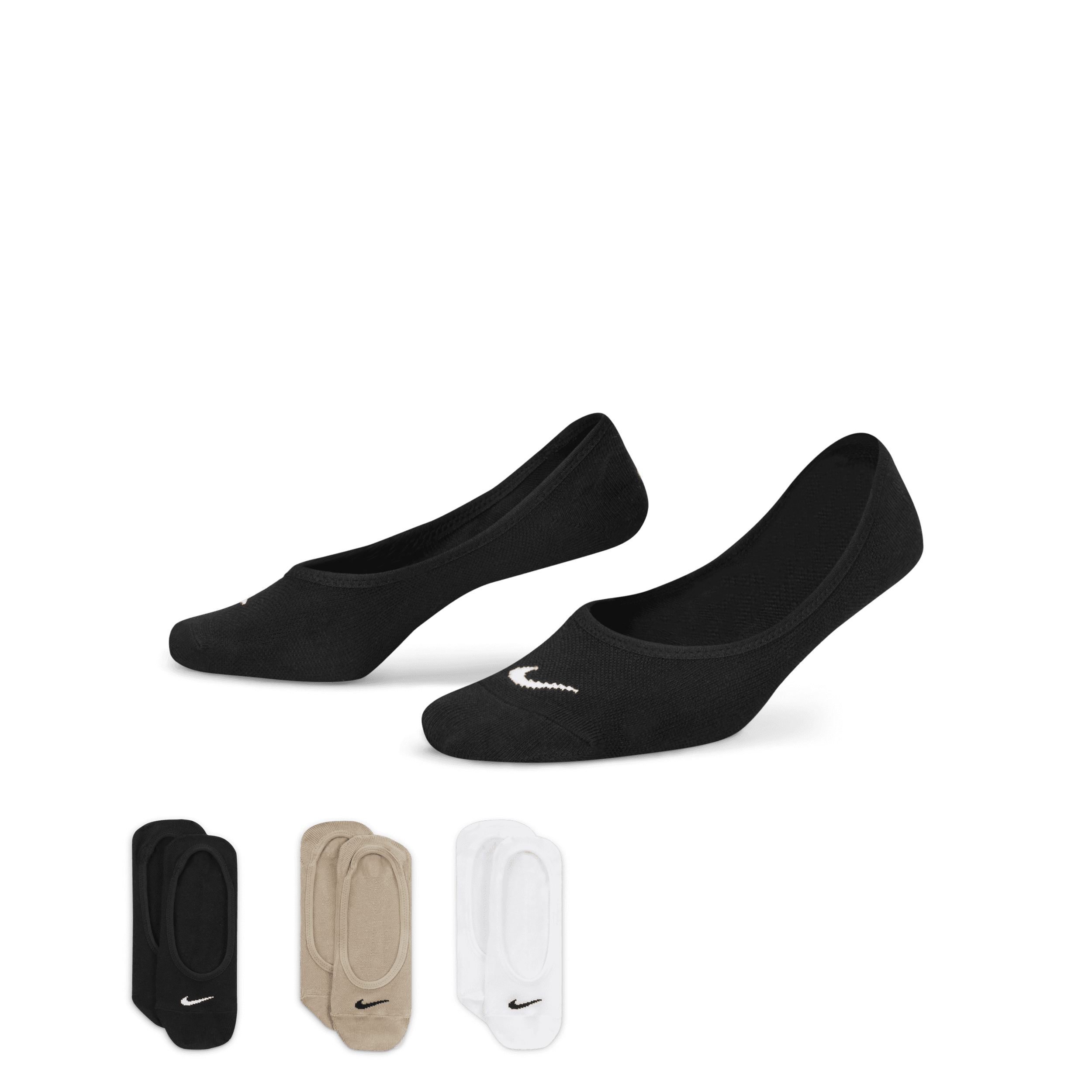 Nike Everyday Lightweight Calcetines pinkies de entrenamiento (3 pares) - Mujer - Multicolor