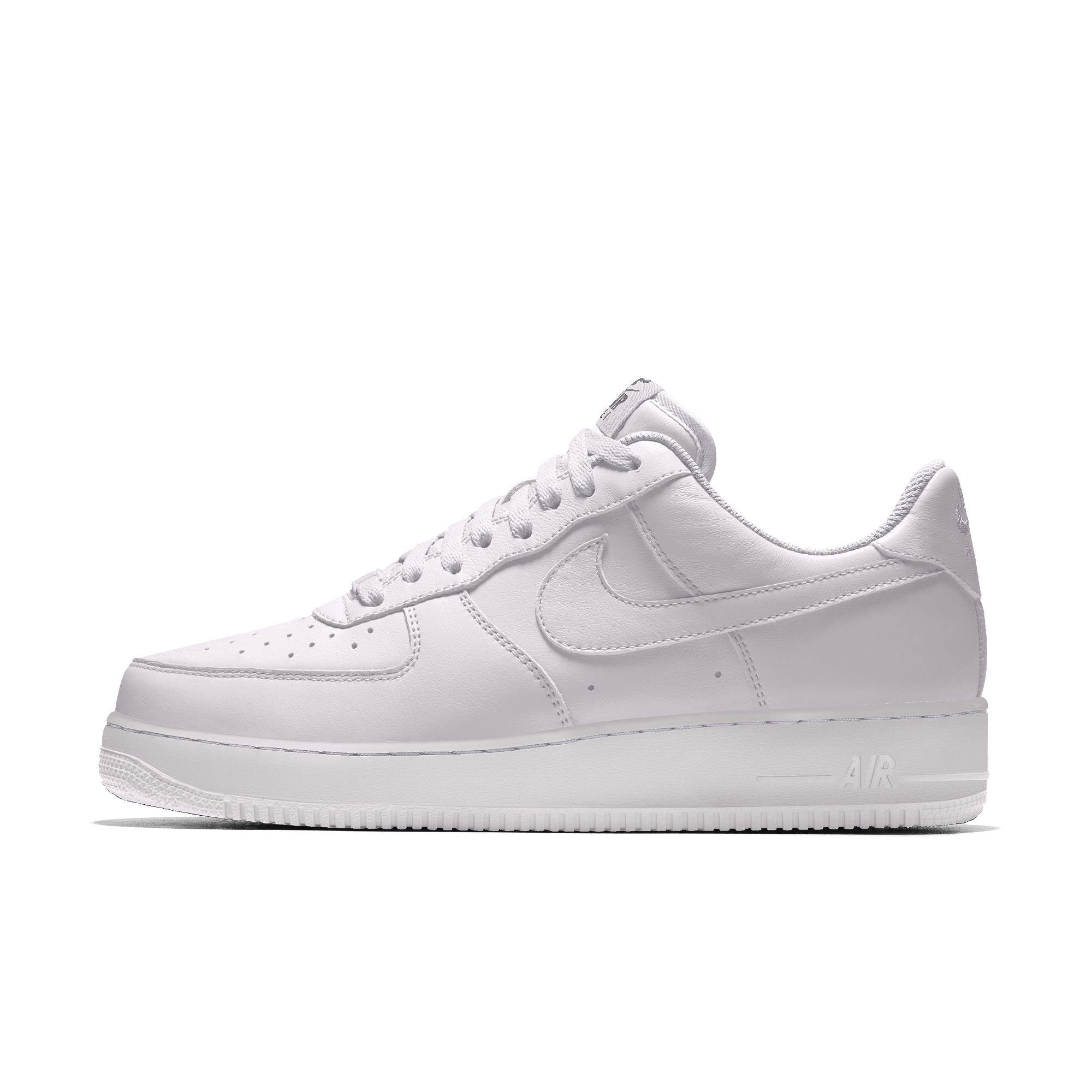 Custom Nike Air Force 1 Low By You-sko til mænd - hvid