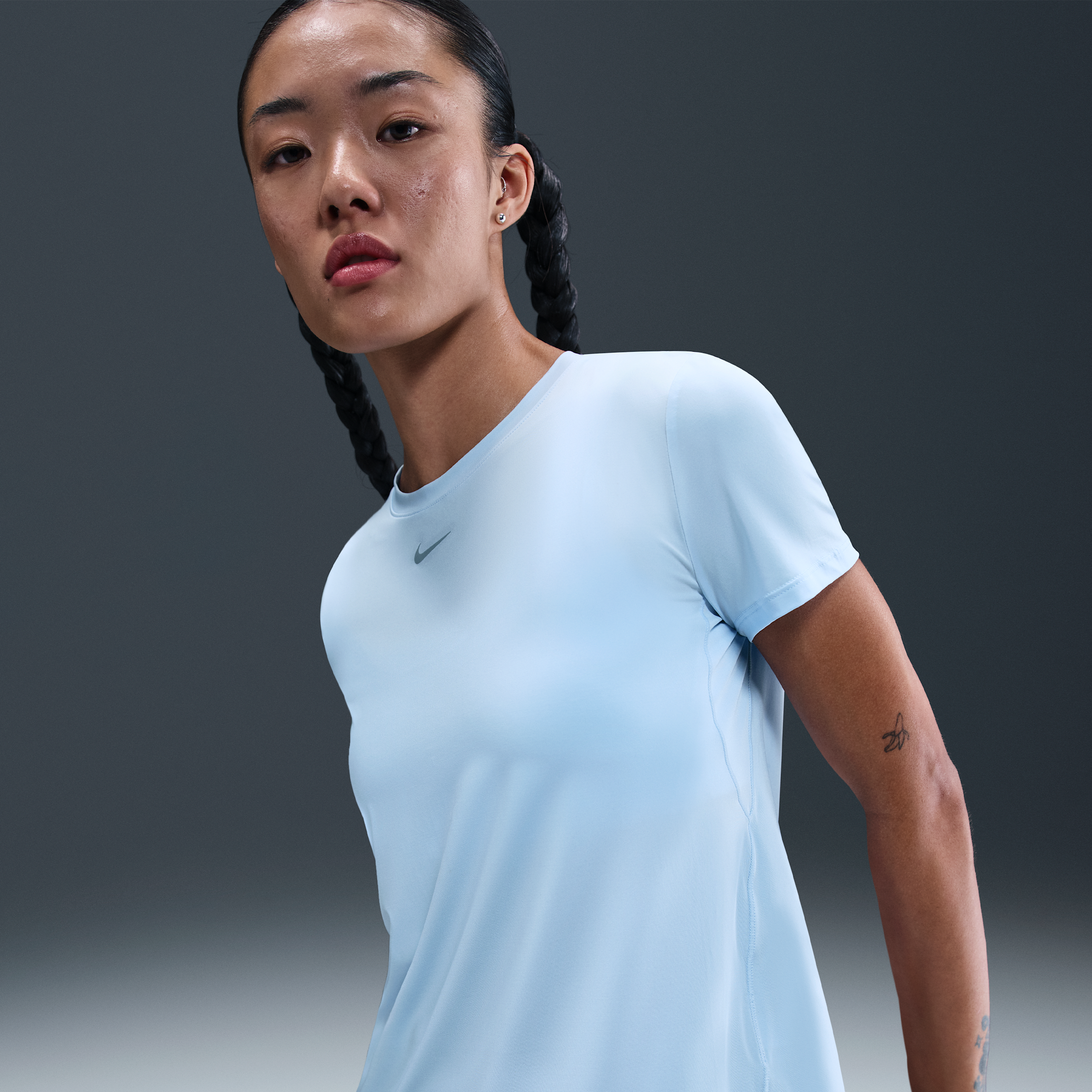 【ナイキ(NIKE)公式ストア】ナイキ ワン クラシック ウィメンズ Dri-FIT ショートスリーブ トップ FN2799-441 ブルー 【ナイキ(NIKE)公式ストア】ナイキ ワン クラシック ウィメンズ Dri-FIT ショートスリーブ トップ FN2799-441 ブルー