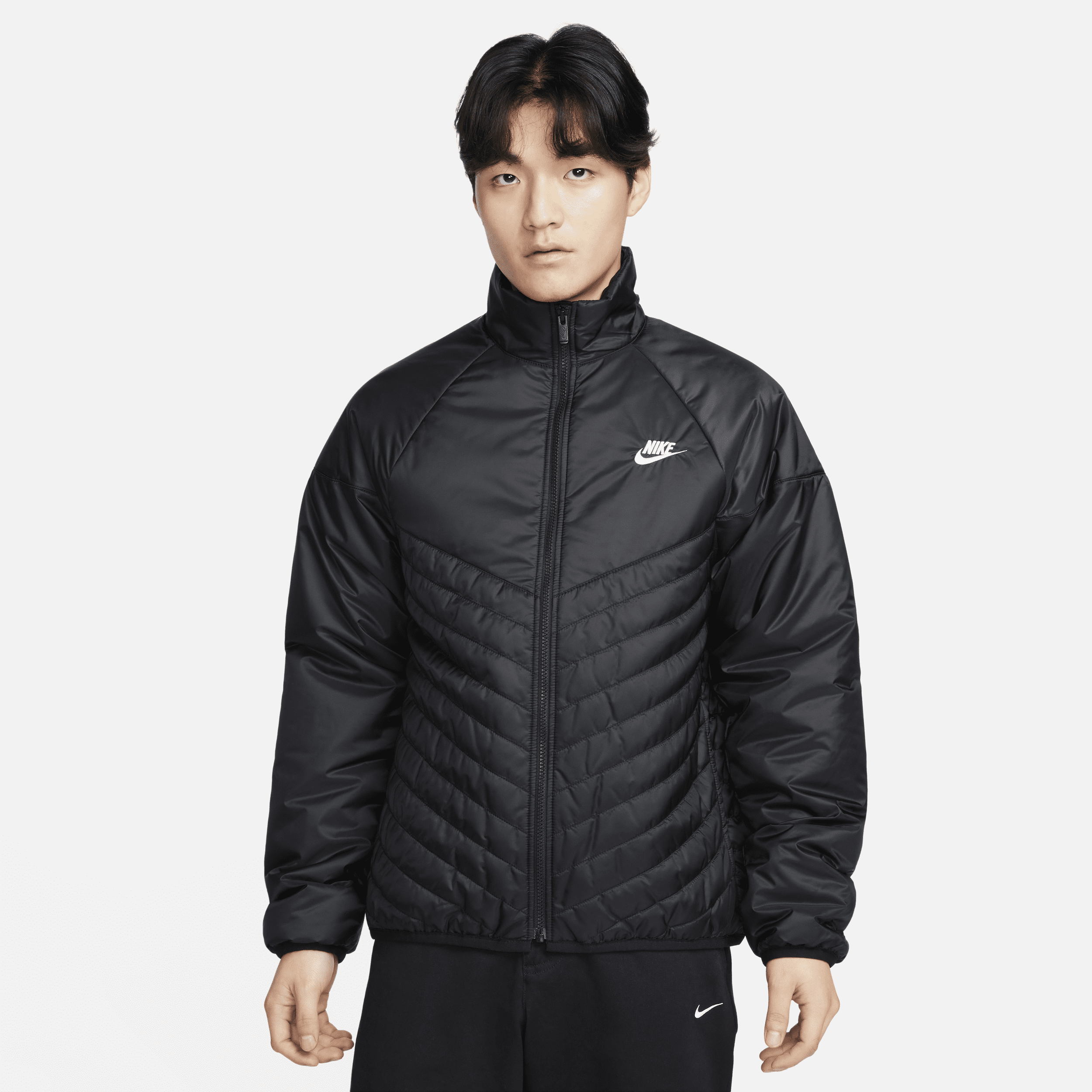 【ナイキ(NIKE)公式ストア】ナイキ スポーツウェア ウィンドランナー メンズ Therma-FIT ミッドウェイト パファー ジャケット FB8196-010 ブラック 【ナイキ(NIKE)公式ストア】ナイキ スポーツウェア ウィンドランナー メンズ Therma-FIT ミッドウェイト パファー ジャケット FB8196-010 ブラック