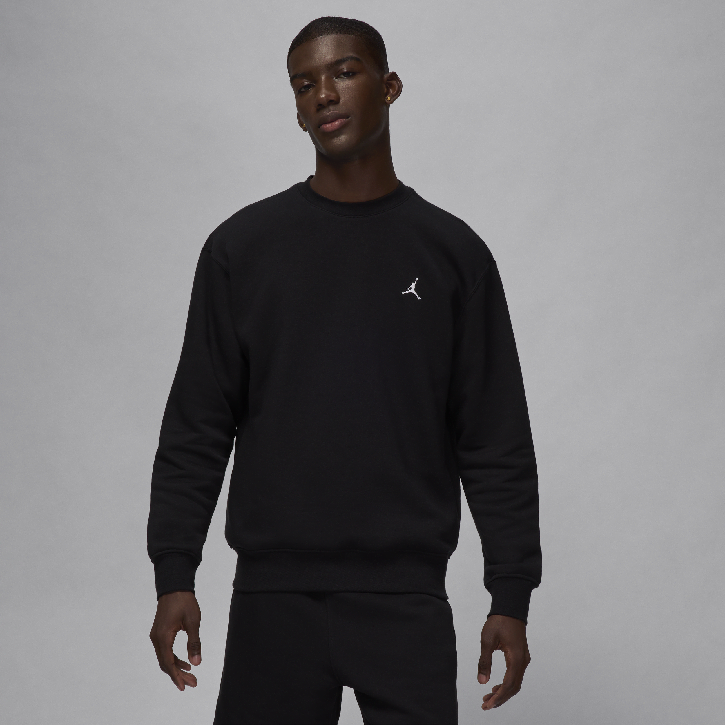 【ナイキ(NIKE)公式ストア】ジョーダン ブルックリン フリース メンズ クルーネック スウェットシャツ FV7293-010 ブラック 【ナイキ(NIKE)公式ストア】ジョーダン ブルックリン フリース メンズ クルーネック スウェットシャツ FV7293-010 ブラック