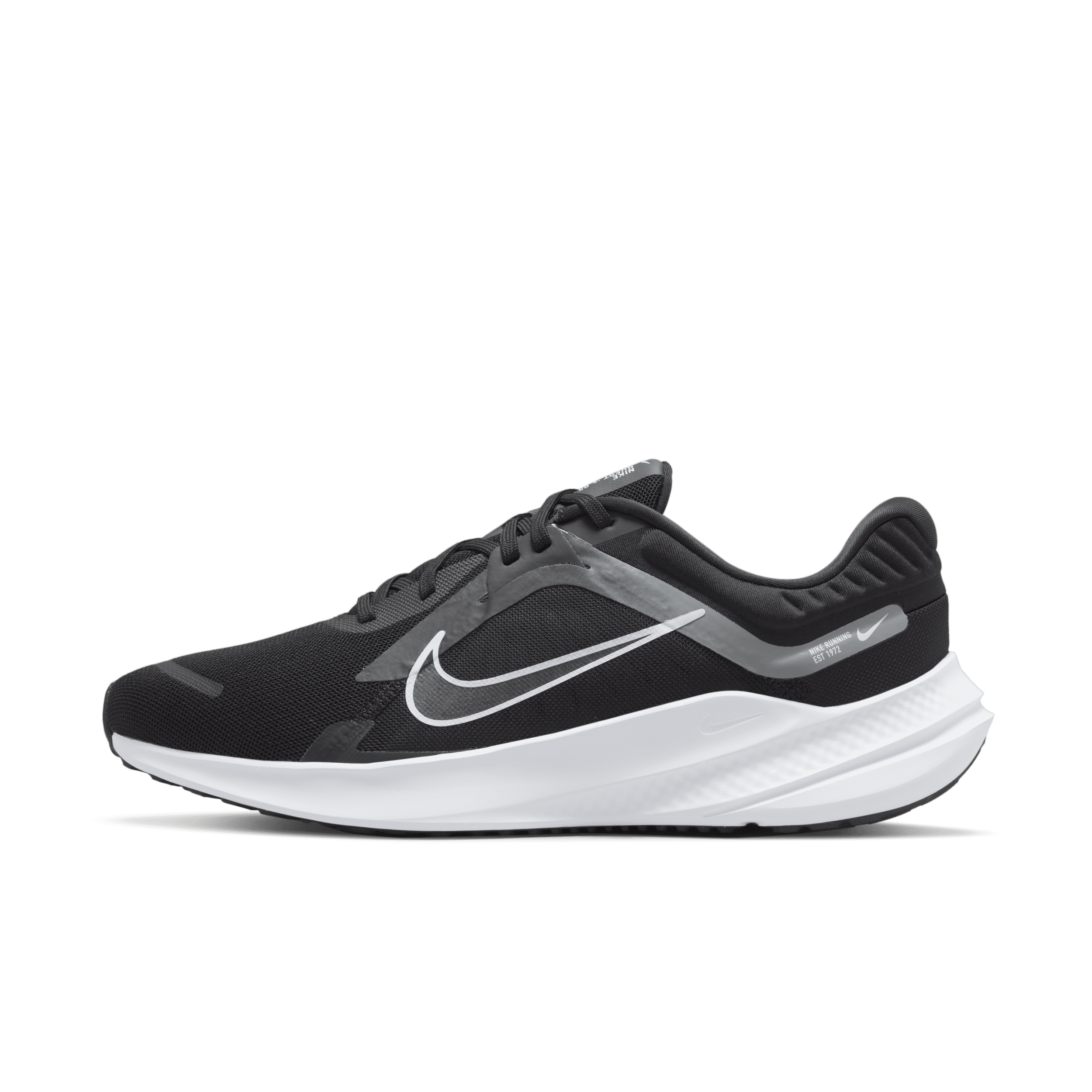 Nike Quest 5 Hardloopschoenen voor heren (straat) - Zwart