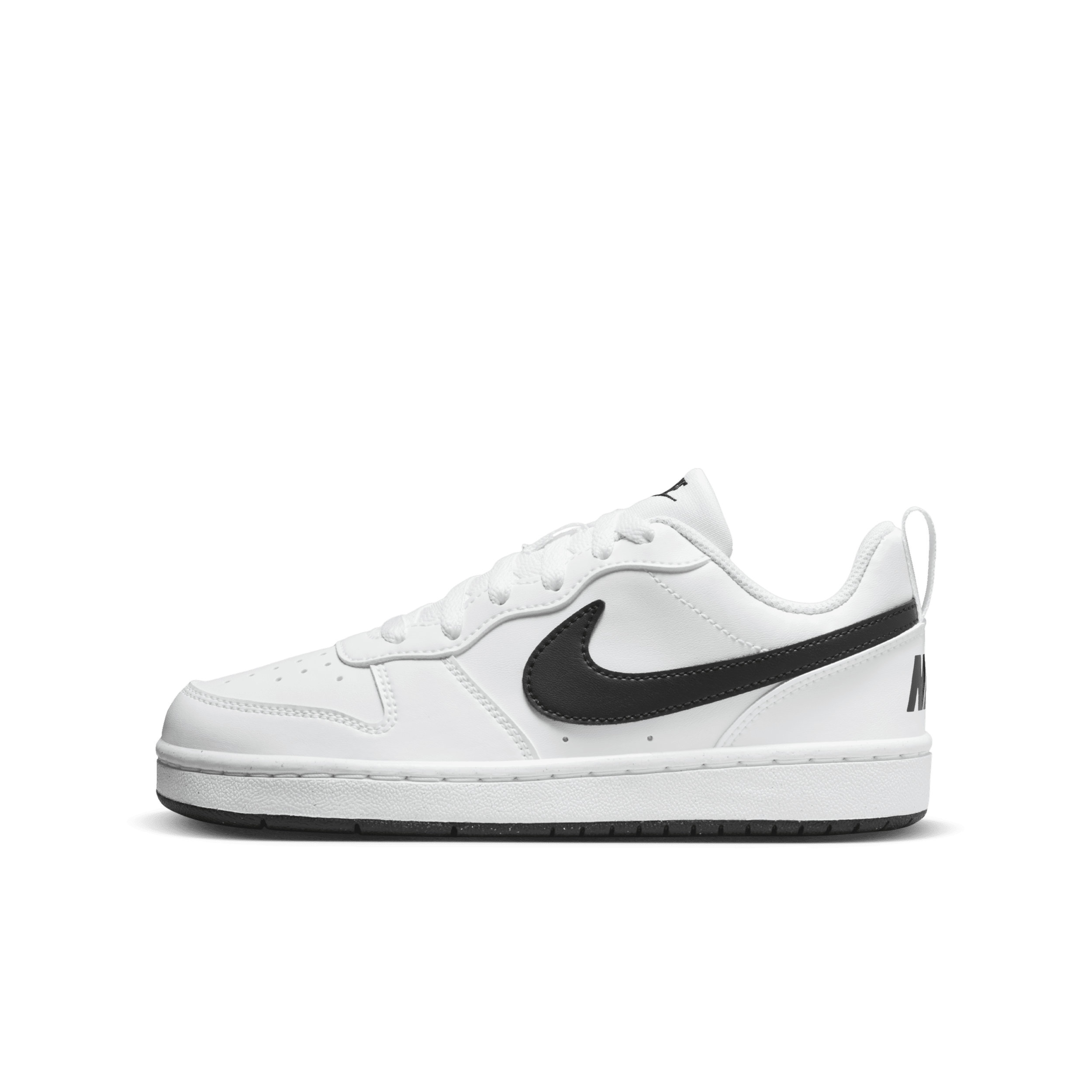 Nike Court Borough Low Recraft-sko til større børn - hvid