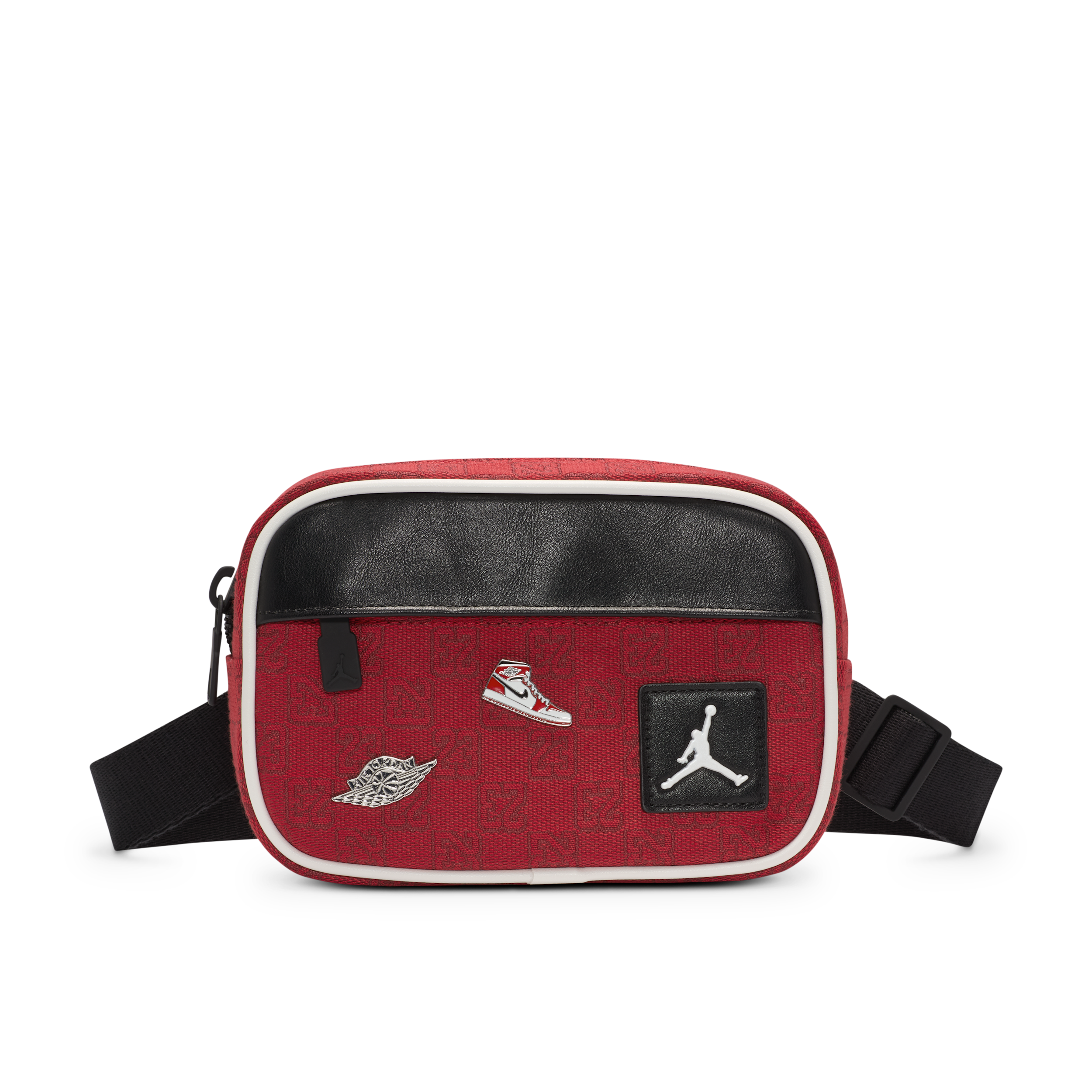【ナイキ(NIKE)公式ストア】ジョーダン 23 モノグラム カメラ バッグ (1.5L) HQ7569-636 レッド 【ナイキ(NIKE)公式ストア】ジョーダン 23 モノグラム カメラ バッグ (1.5L) HQ7569-636 レッド