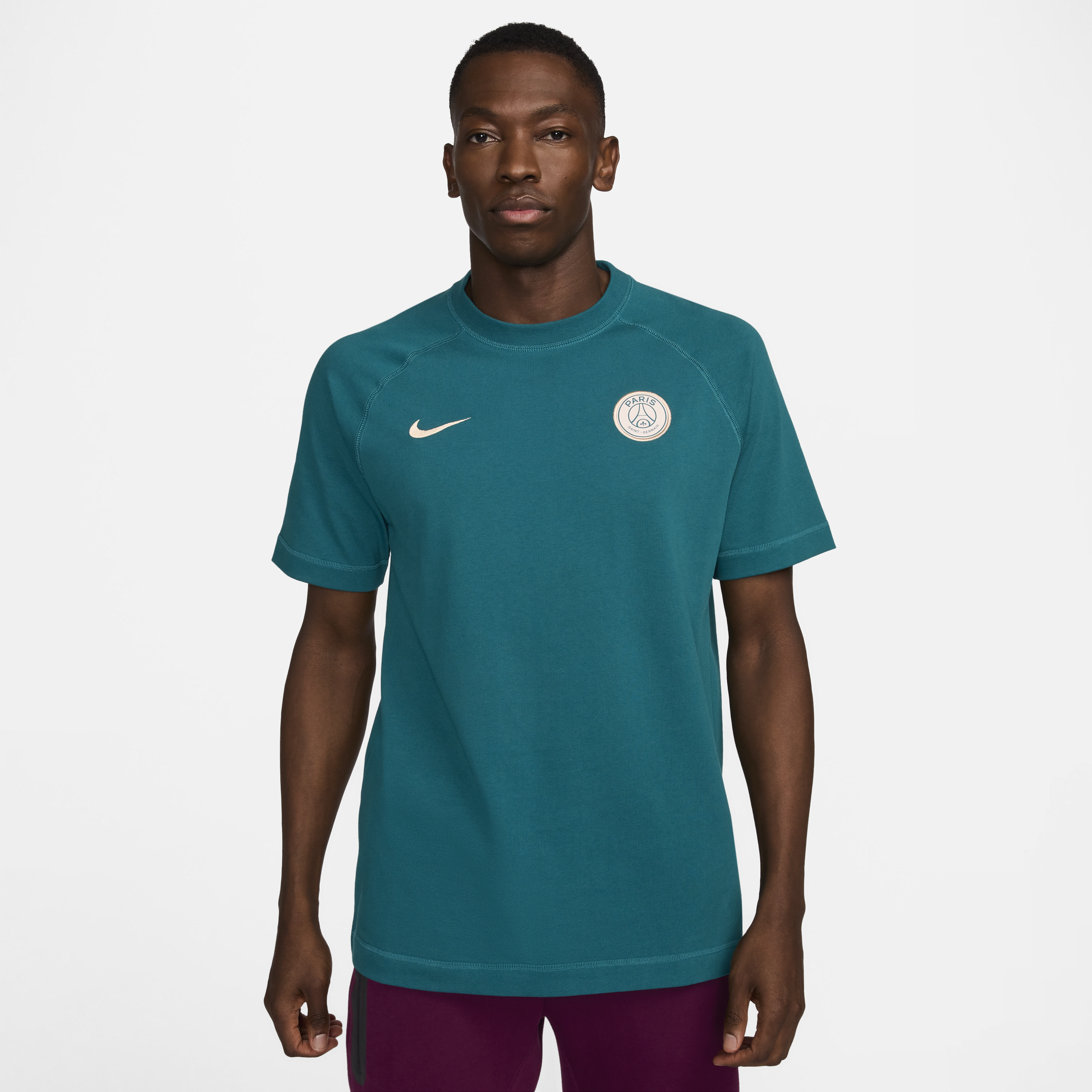 Paris Saint-Germain Travel Nike-fodboldtrøje med korte ærmer - grøn