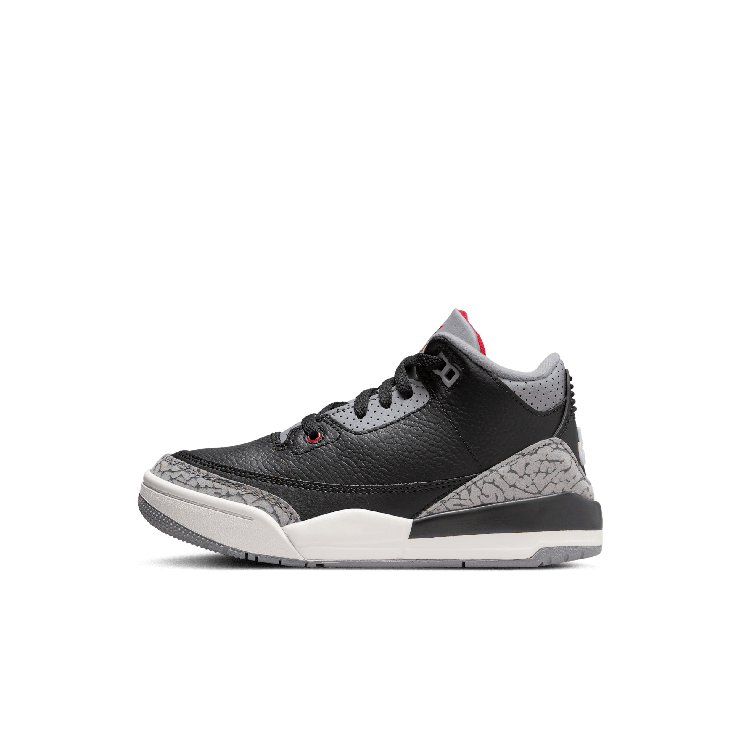 【ナイキ(NIKE)公式ストア】ジョーダン 3 レトロ "Black Cement" リトルキッズシューズ DM0966-010 ブラック 【ナイキ(NIKE)公式ストア】ジョーダン 3 レトロ "Black Cement" リトルキッズシューズ DM0966-010 ブラック