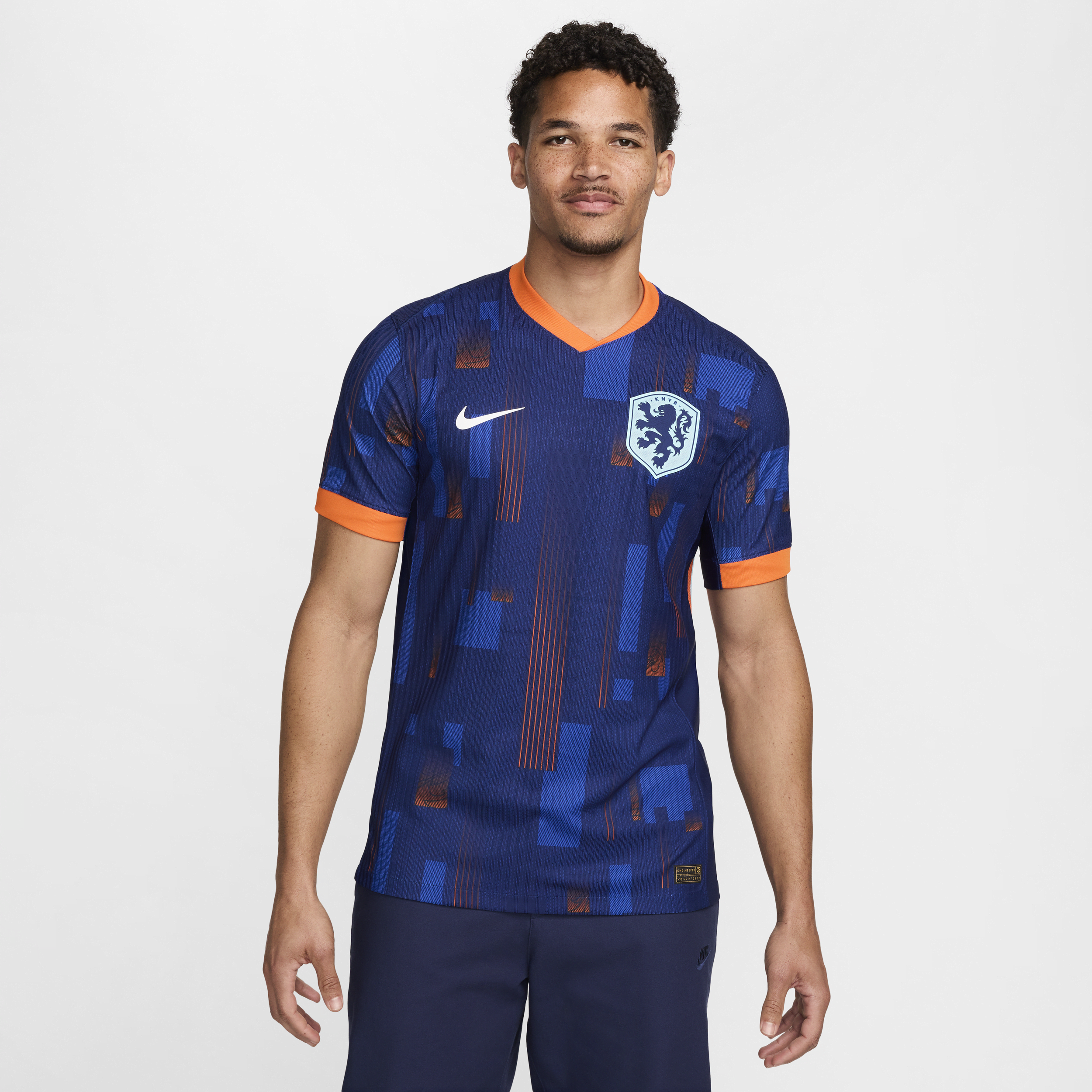 Maglia da calcio Authentic Nike Dri-FIT ADV Olanda (squadra maschile) 2024/25 Match da uomo – Away - Blu