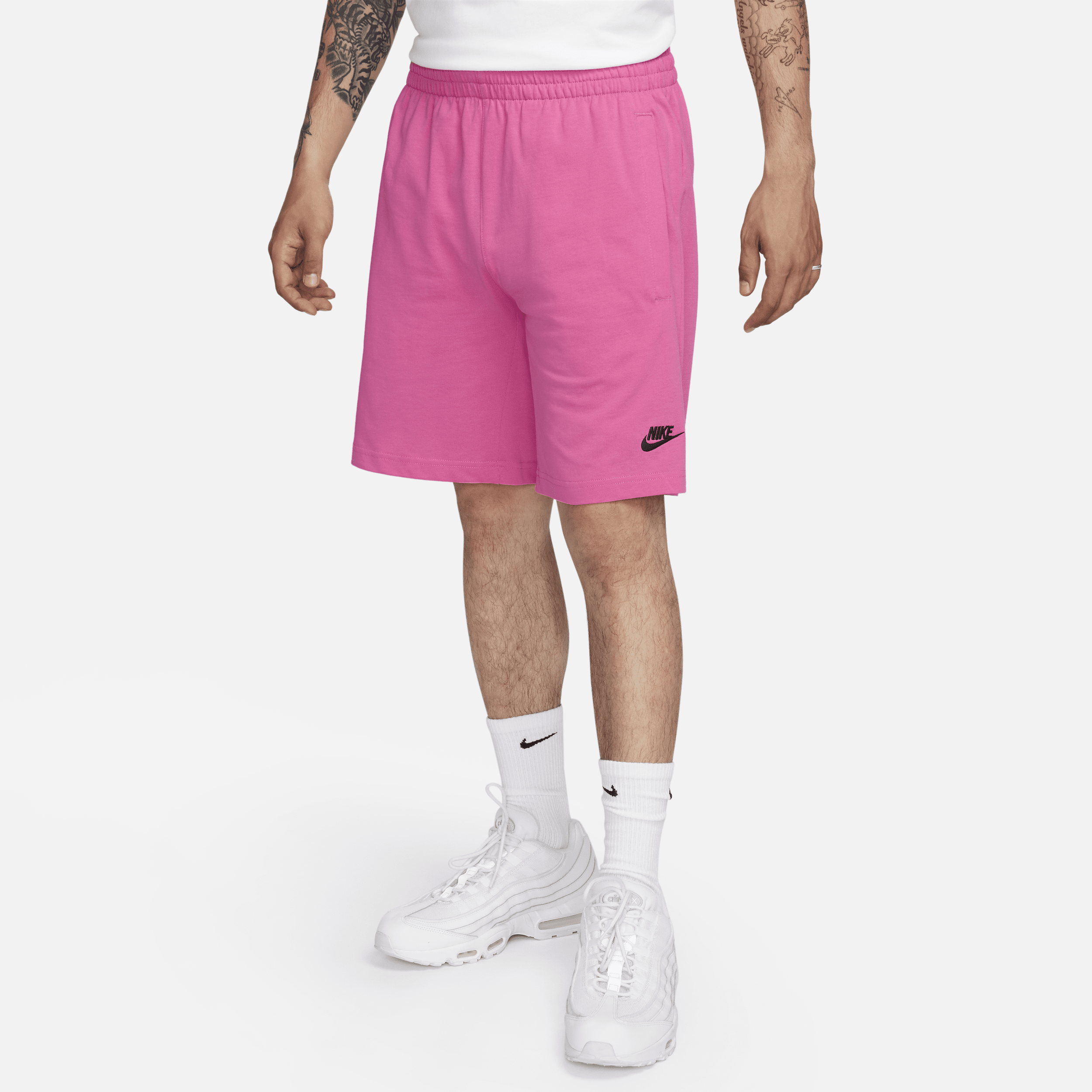 Nike Sportswear Club-shortsene til mænd - rød